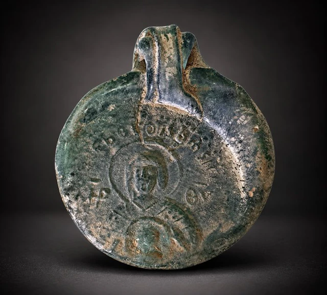 Byzantine Glass Weights - 50 mm (No reserve price)