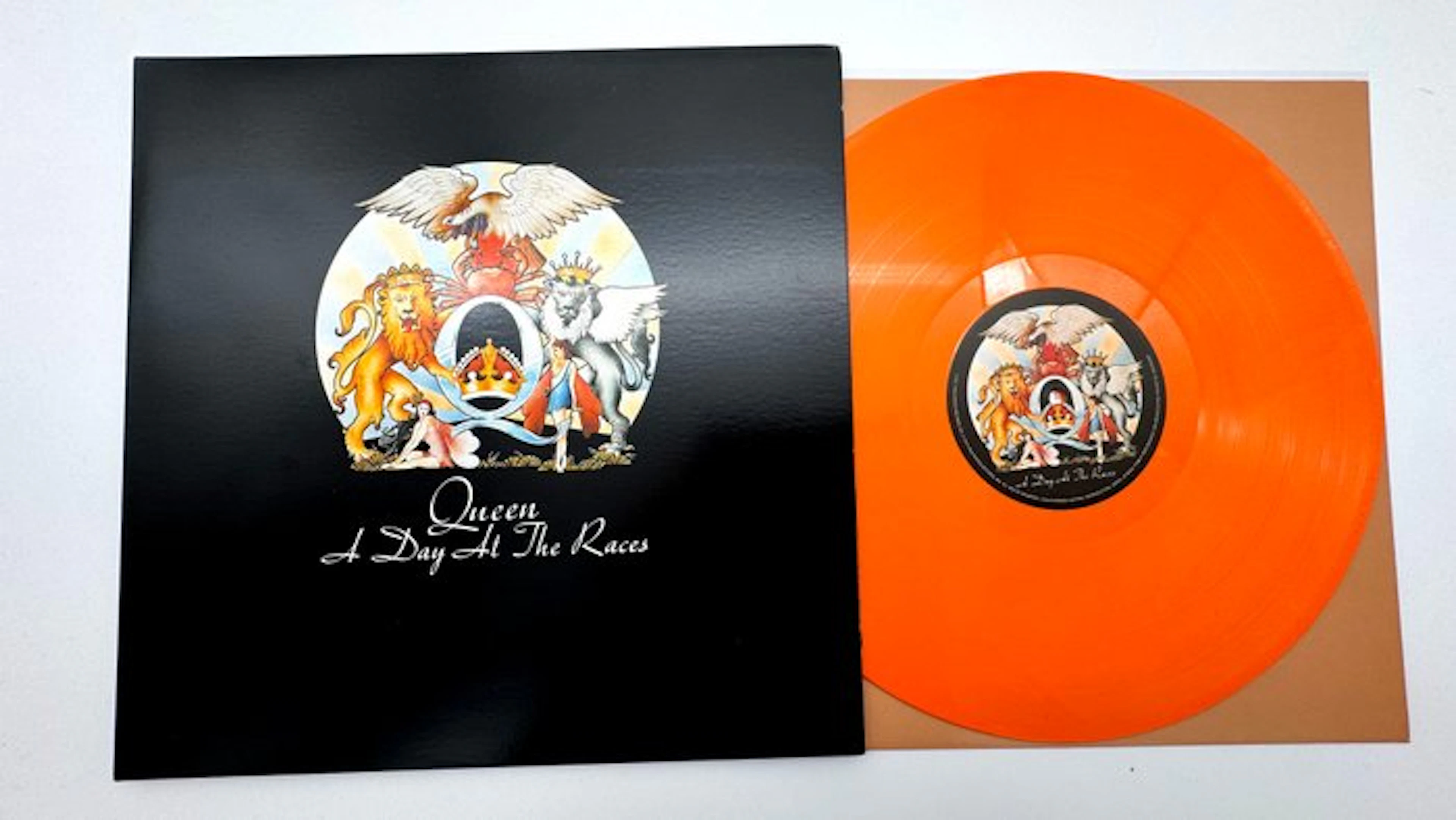 Queen - A Day At The Races [coloured tangerine Vinyl...