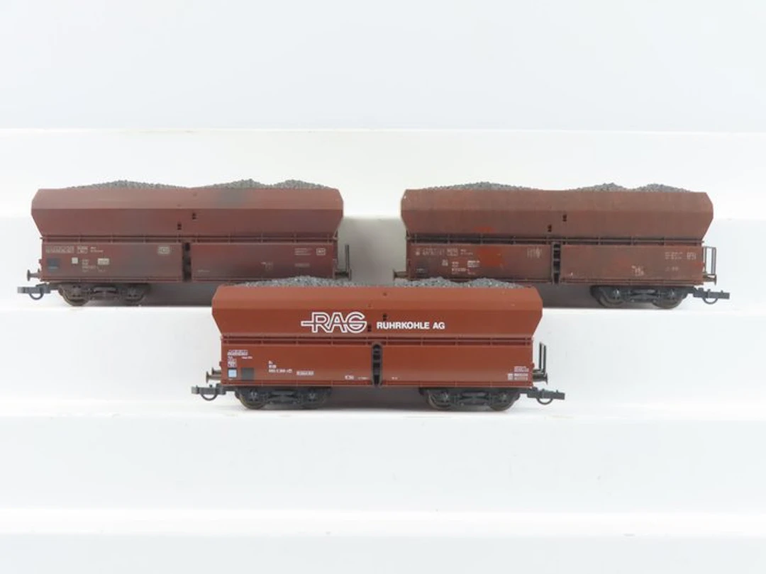 Roco H0 - 46244/46240 - Model train freight carriage (3)...
