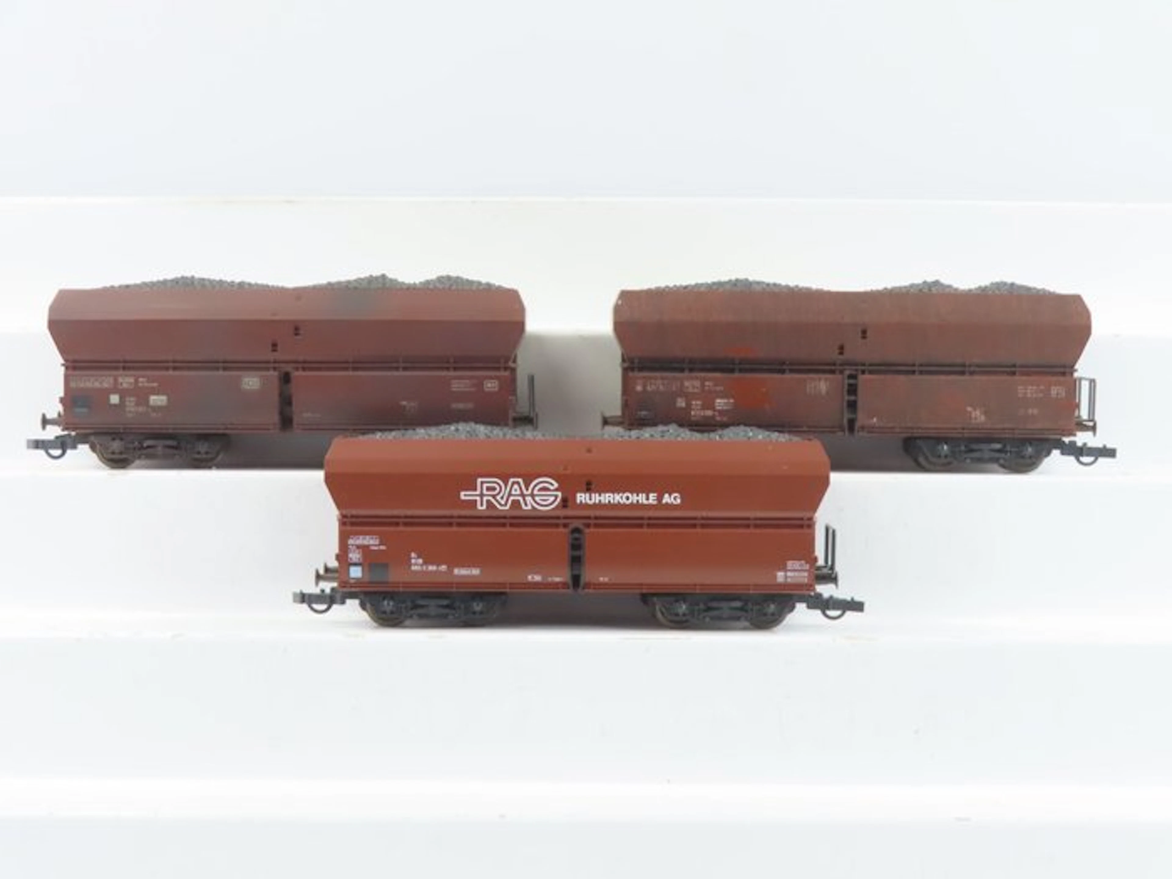 Roco H0 - 46244/46240 - Model train freight carriage (3)...