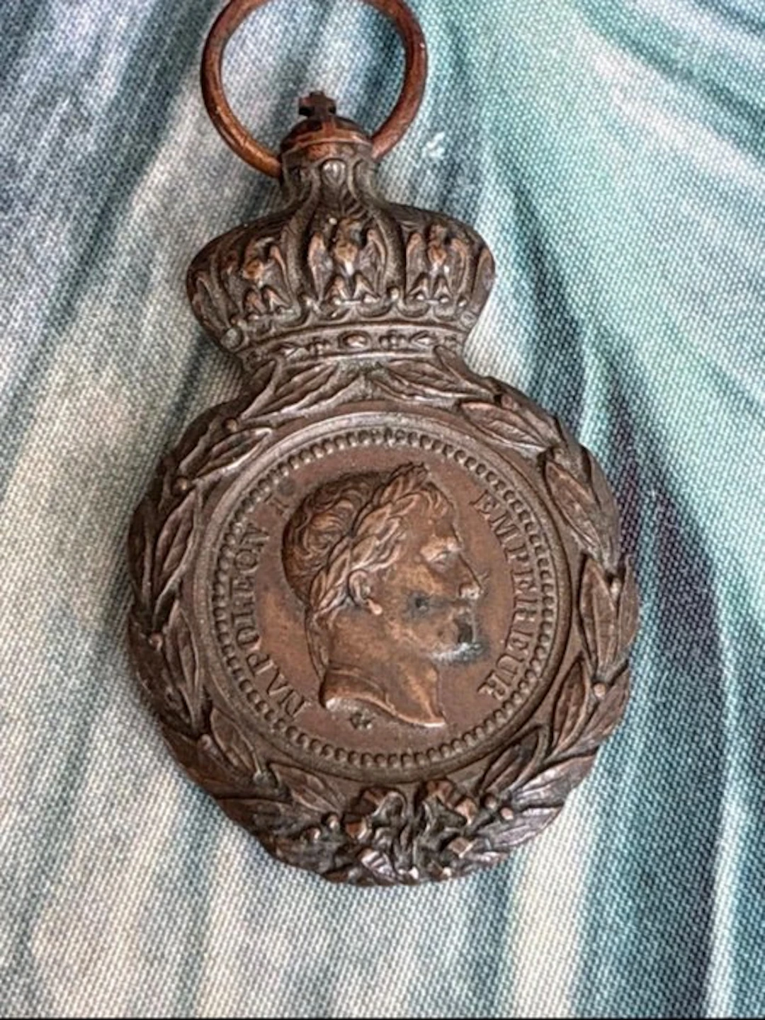 France - Military medal - Rare bronze medal of Saint Helena