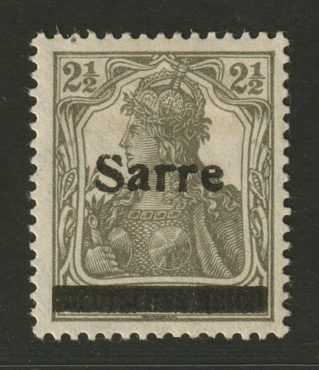 Saarland 1920 - SAAR 2 a II M * Type II