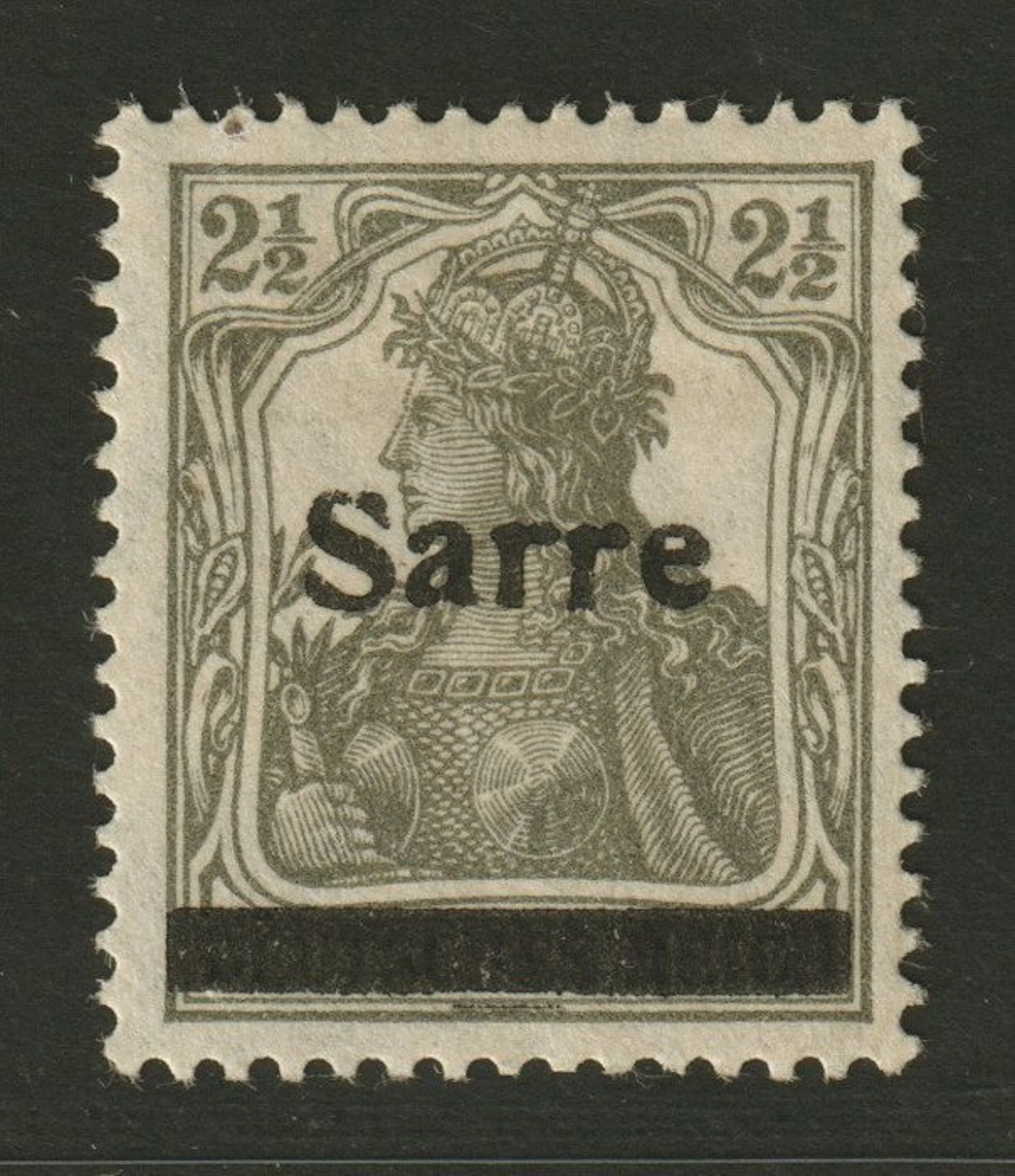 Saarland 1920 - SAAR 2 a II M * Type II