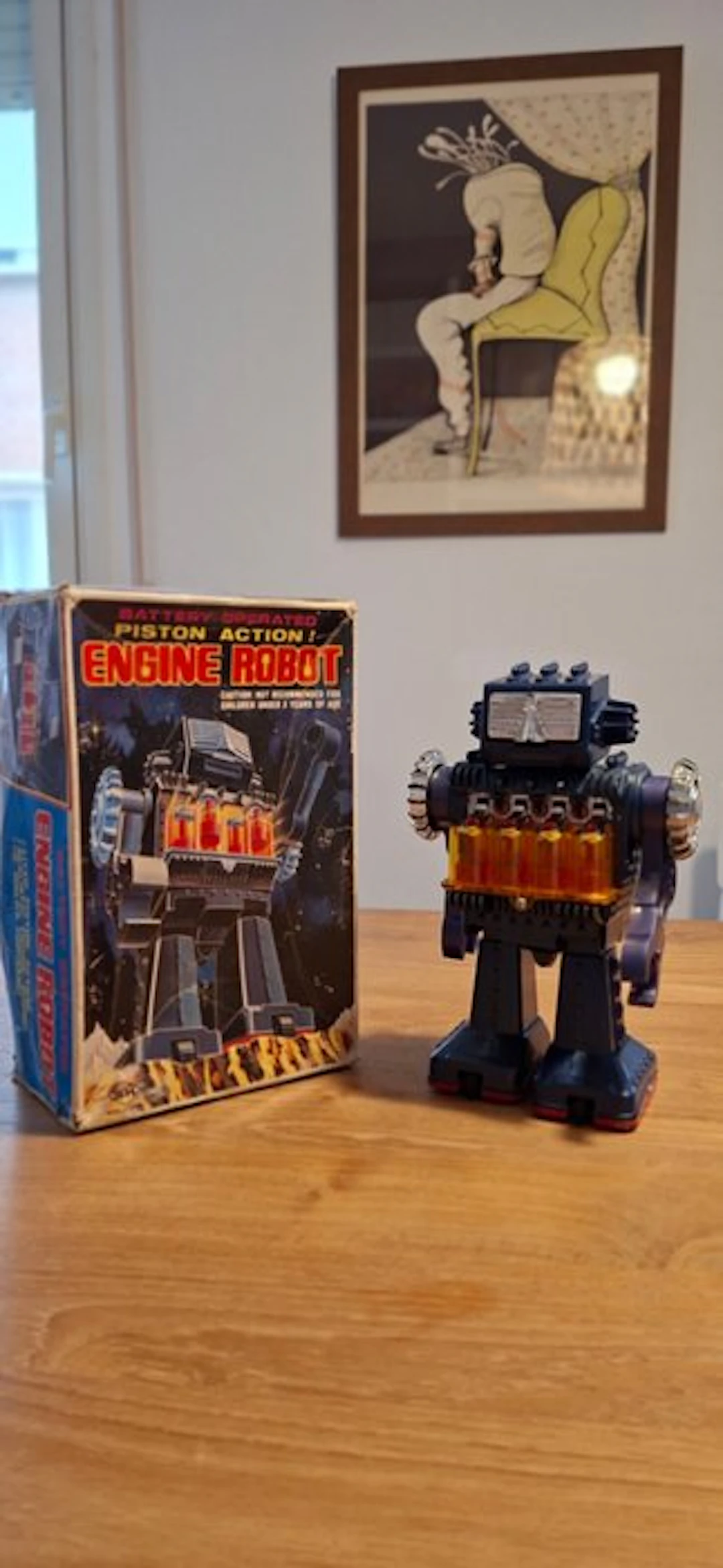 Horikawa - Toy robot Engine Robot - 1970-1980 - Japan