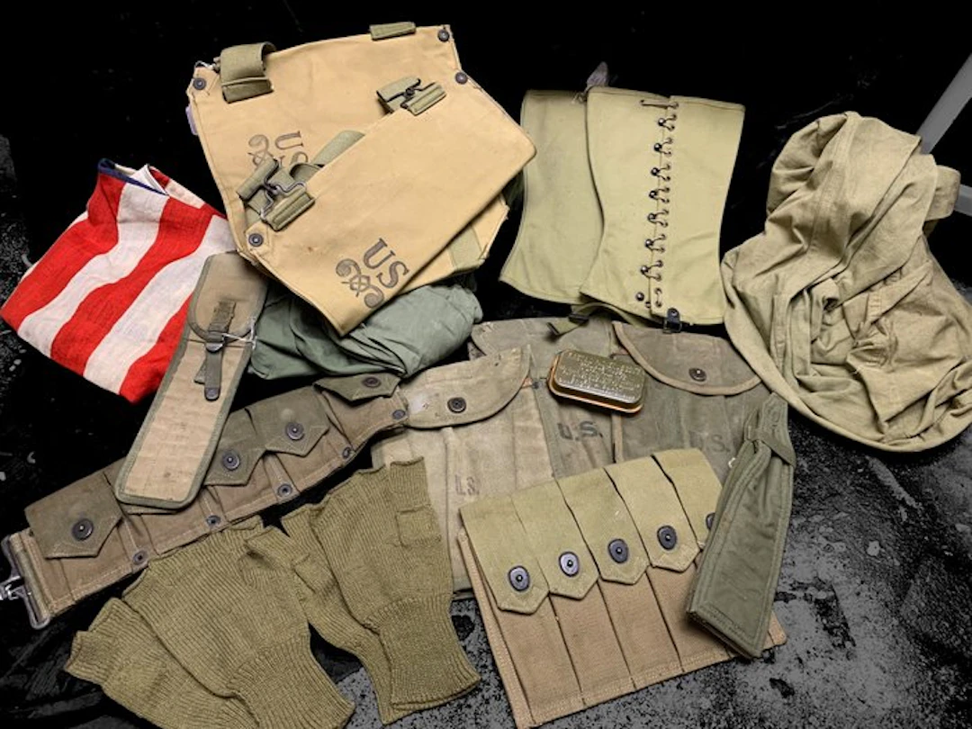 United States of America - US WWII equipment lot - Military accessories