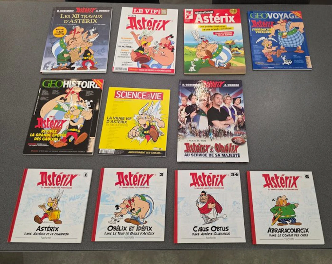 Asterix - Hors-séries - 6x C + 5x B - EO/Ré - 11 Albums - 2011/2017