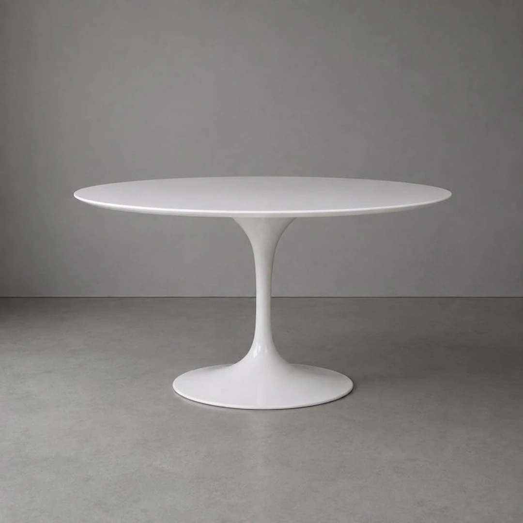Knoll, NO RESERVE PRICE - Eero Saarinen - Table - Tulip table - Wood, Aluminium