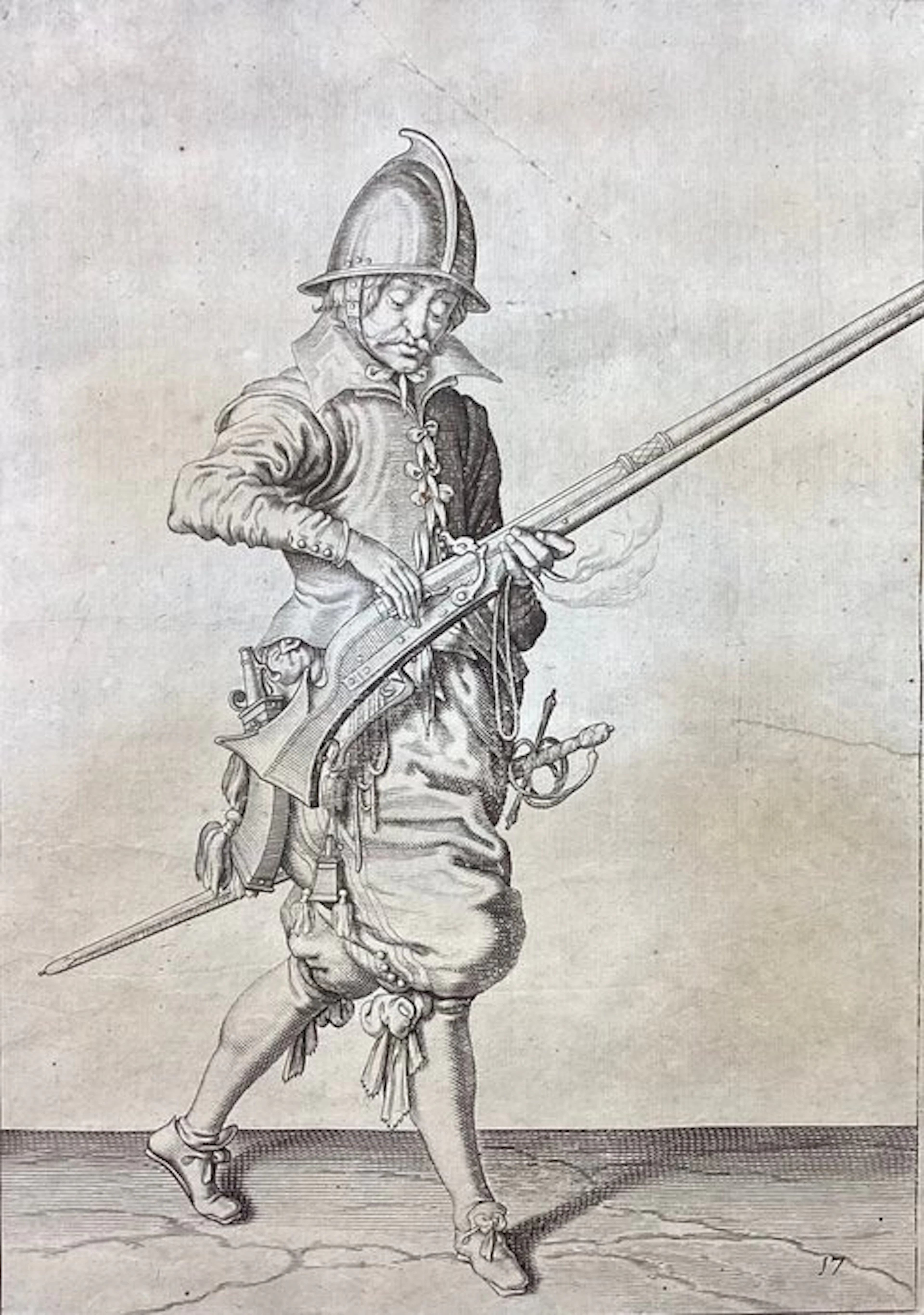 Jacques De Gheyn II (1565-1629) - Soldato con fucile