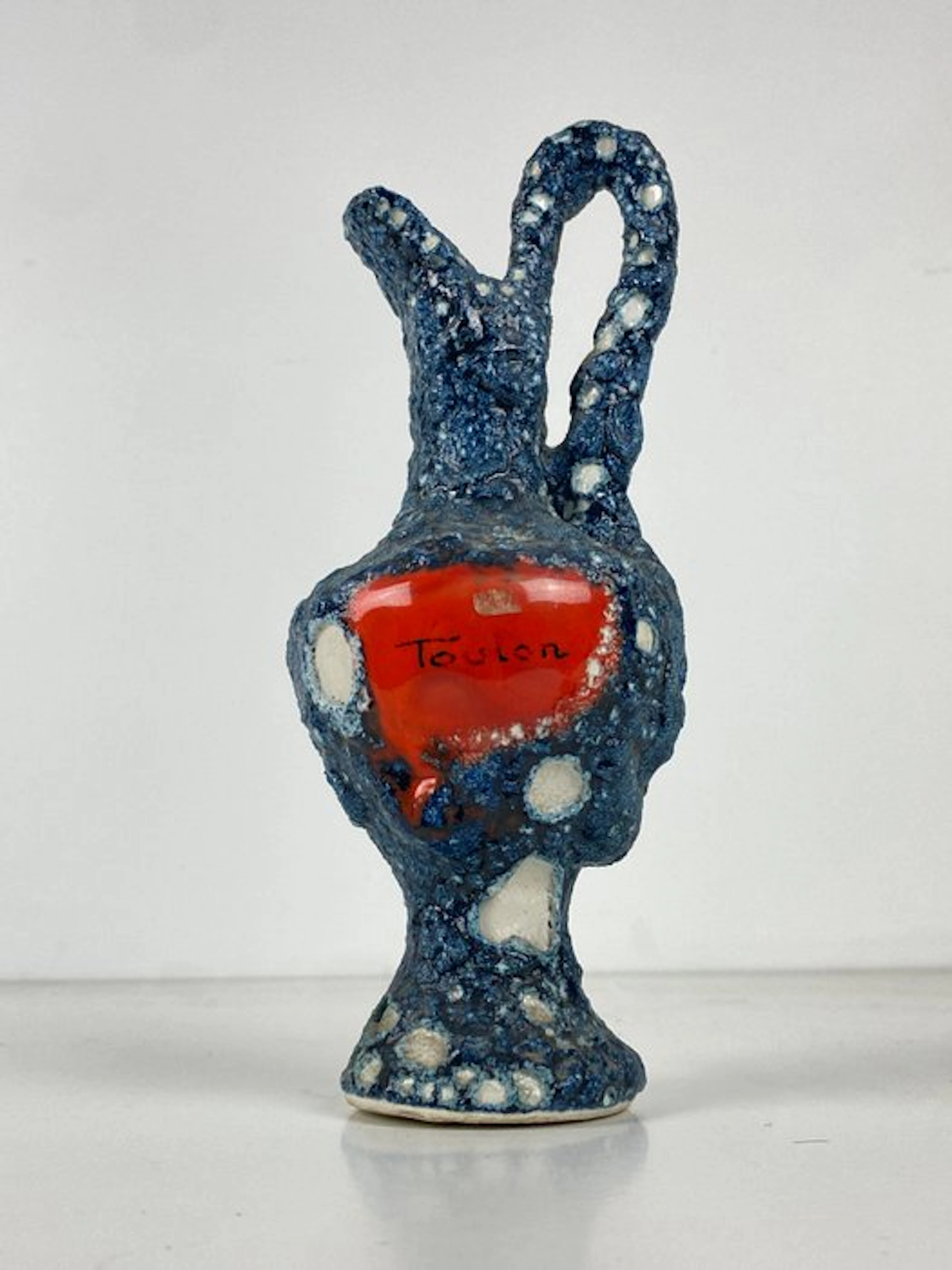 Vase - Ceramic - Mid Century Fat Lava