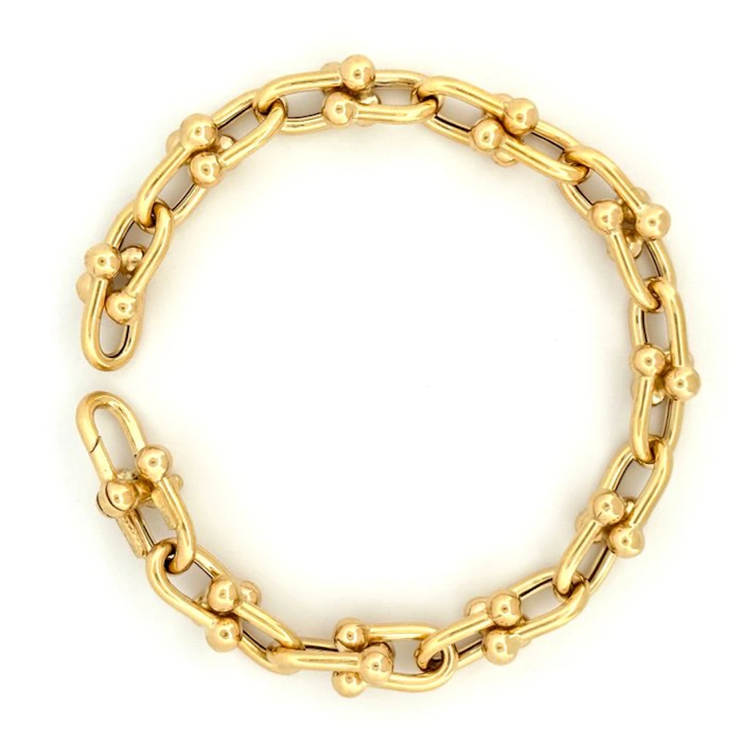 No reserve price - Bracelet - 18 kt. Yellow gold - Made in Italy