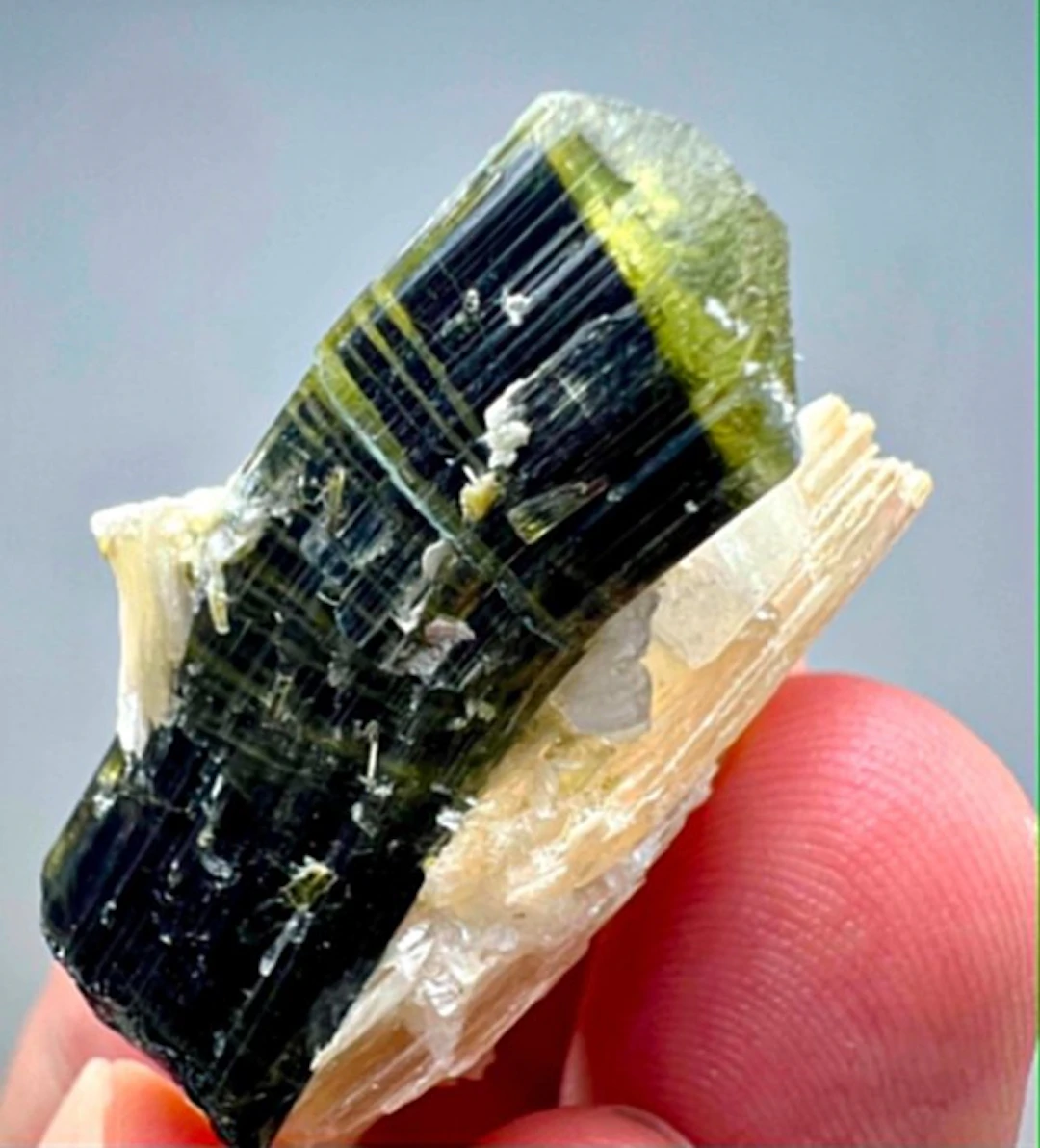 Tourmaline Crystal cluster - Height: 37 mm - Width: 28 mm- 16.73 g - (1)