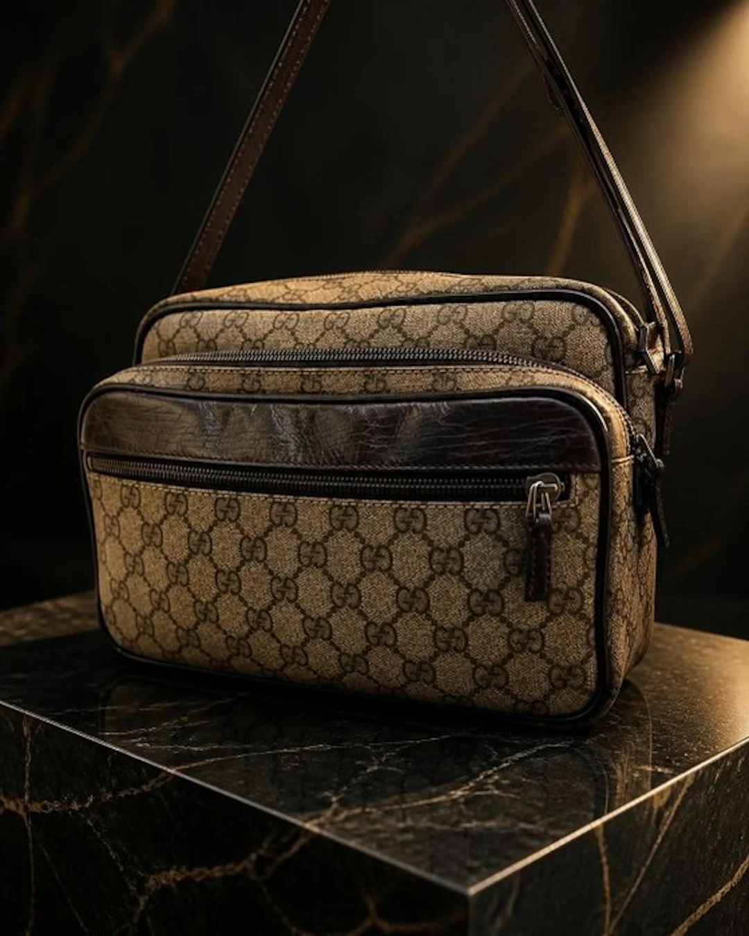 Gucci - GG Supreme Messenger bag - Crossbody bag