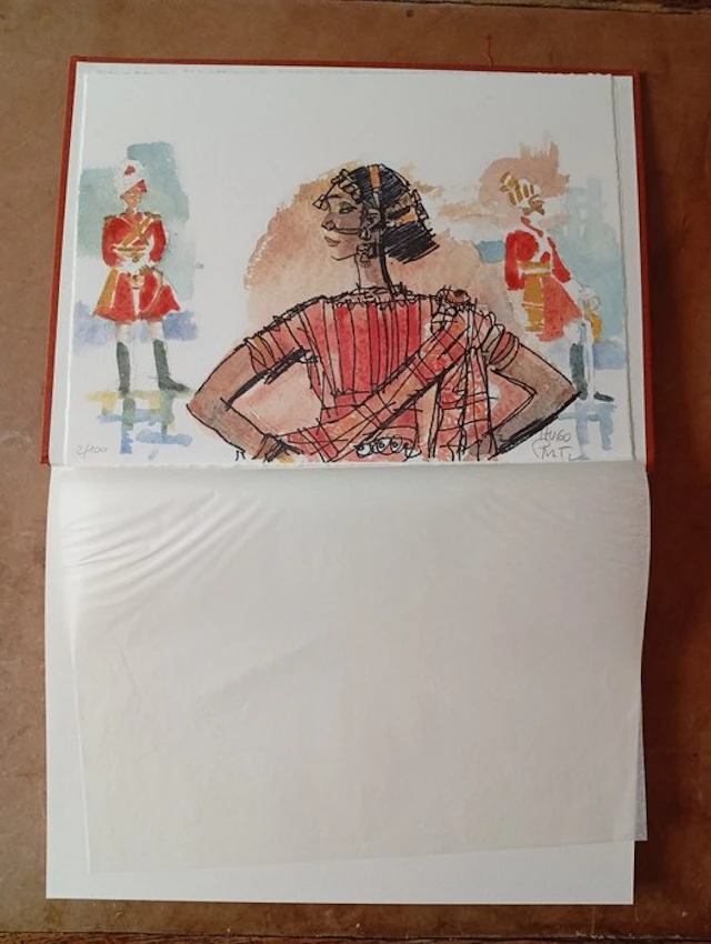 Hugo Pratt / Rudyard Kipling - Poèmes + lithographie...