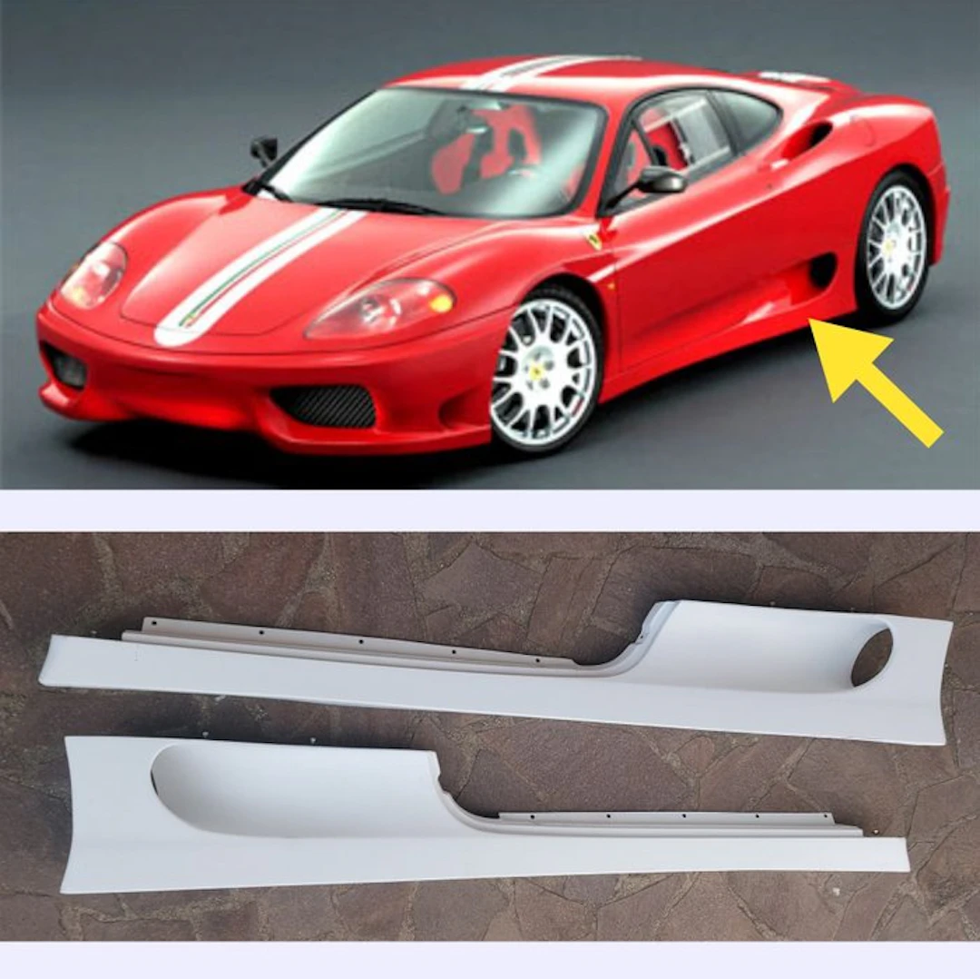 Ferrari 360 Challenge Stradale Side Spoilers (2) - NEW...