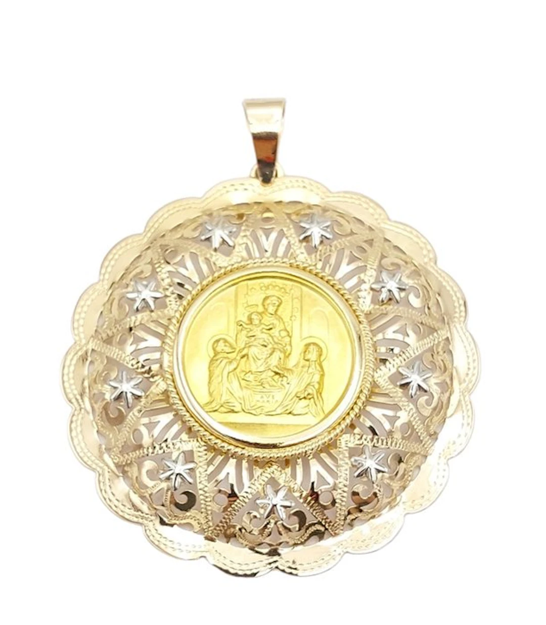Pendant - 18 kt. Yellow gold, White gold, Rose gold