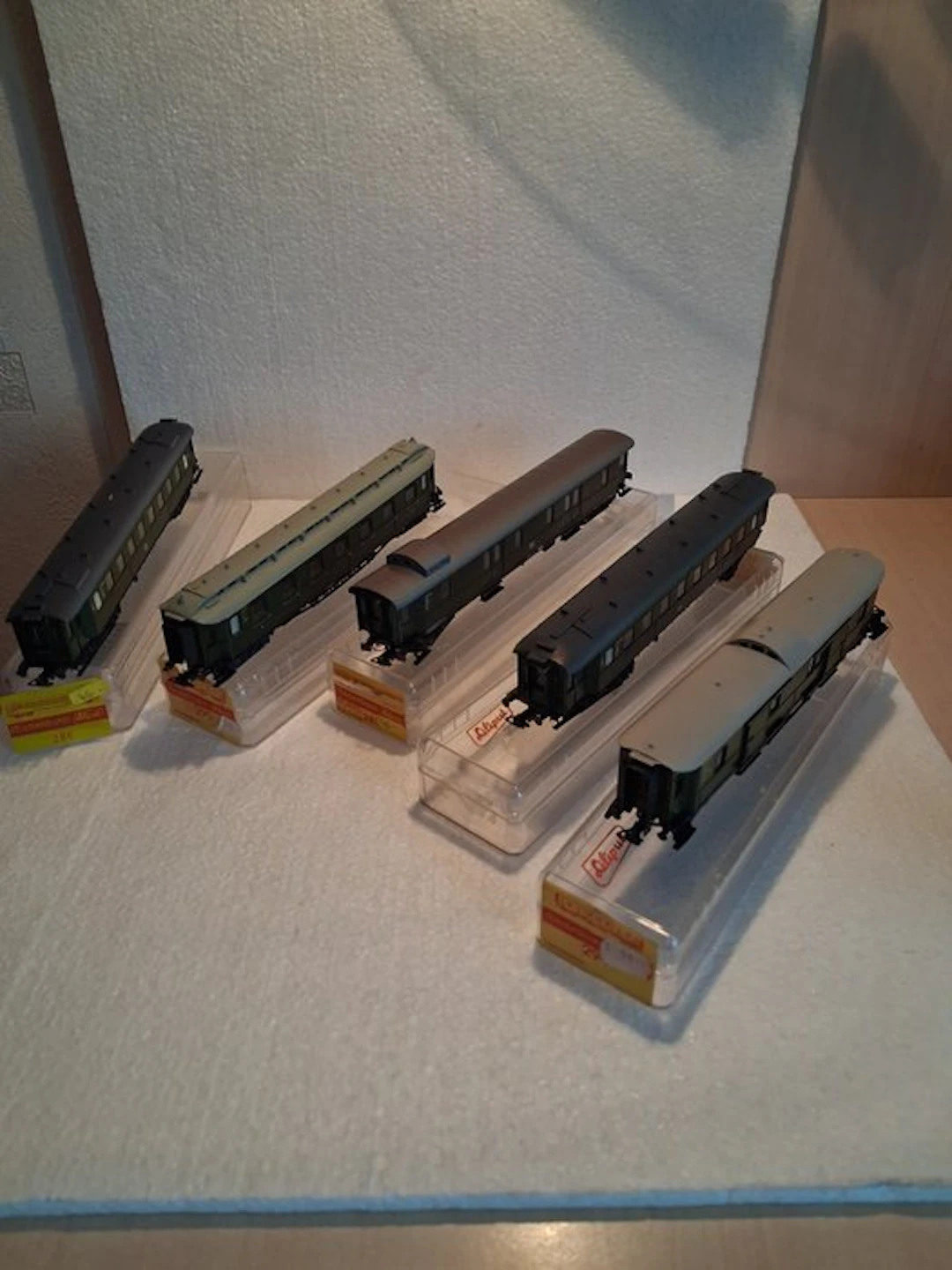 Liliput H0 - 294, 286, 289, 295 - Model train passenger carriage (5) - DB