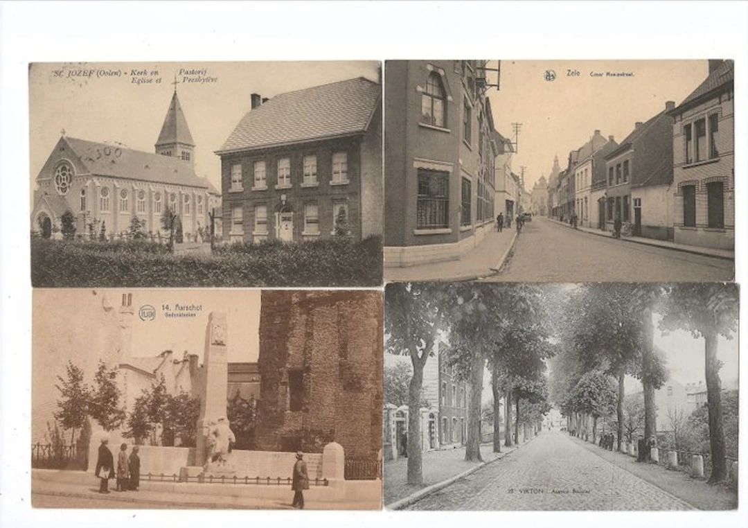 Belgium - City & Landscape - Postcard (160) - 1900-1970
