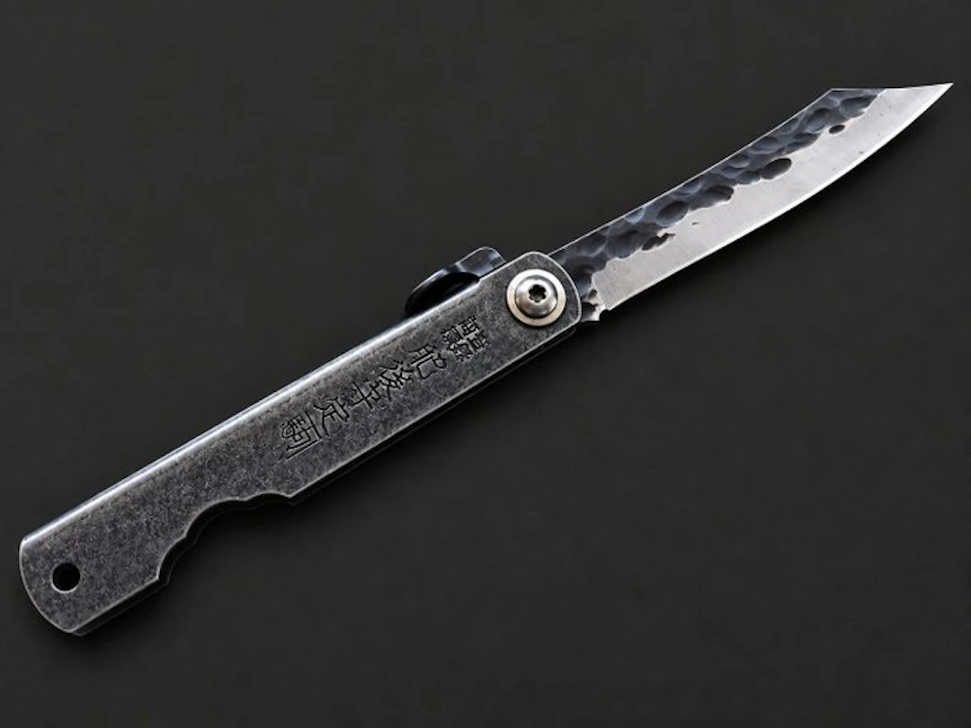 Higonokami Manico acciaio brunito SK5 Knife – Coltello...