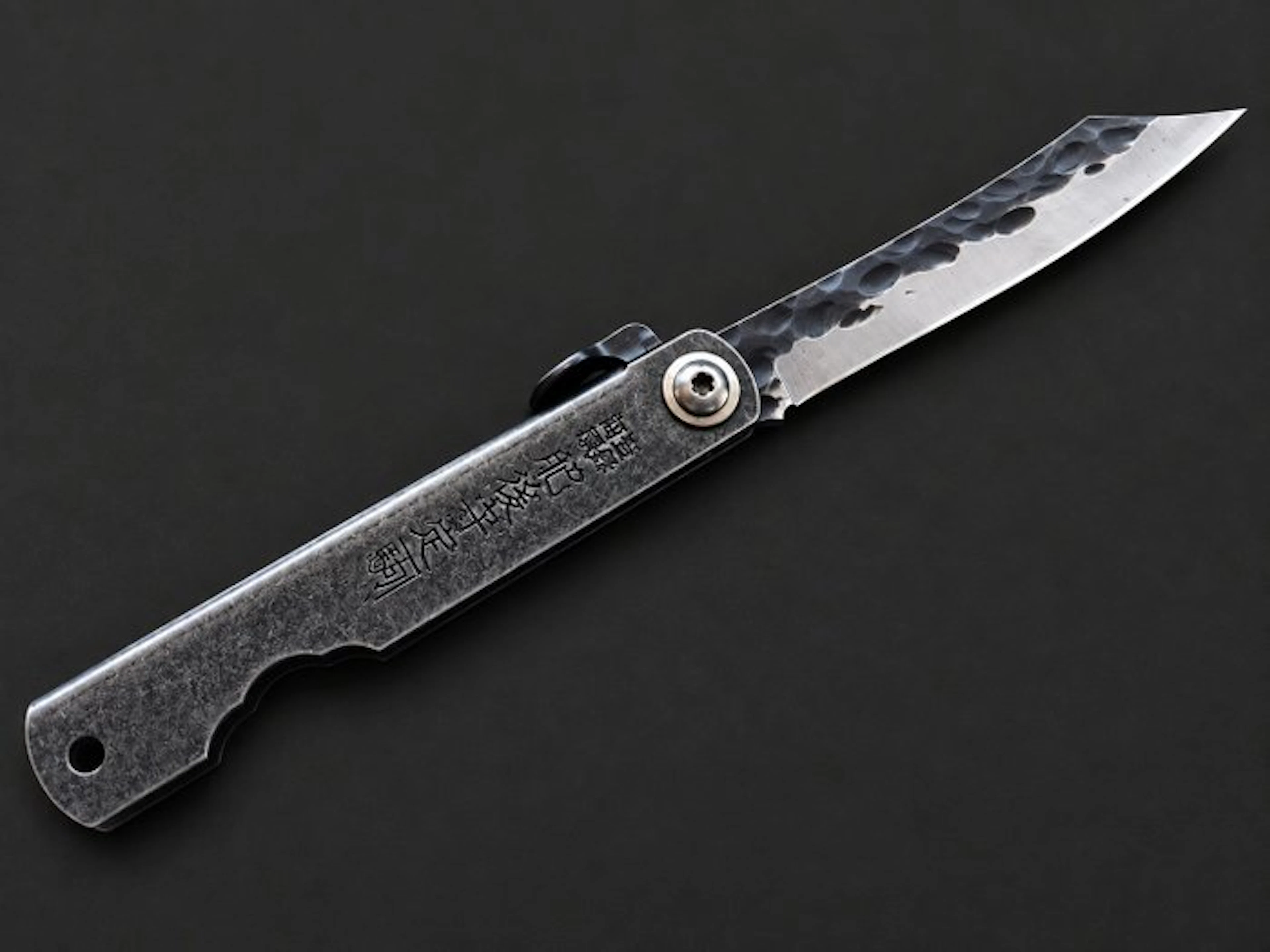 Higonokami Manico acciaio brunito SK5 Knife – Coltello...