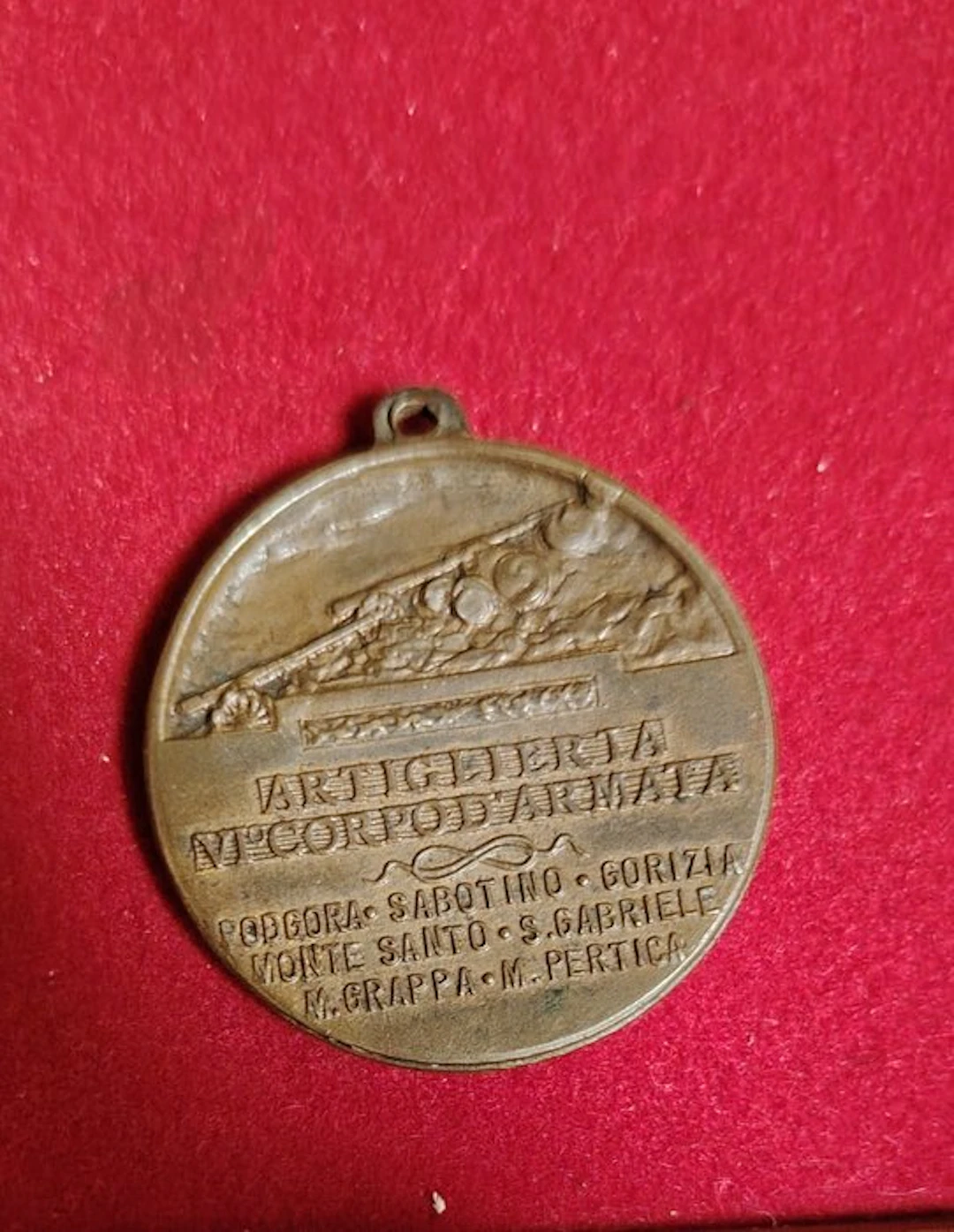 Italy - Artillery - Military medal - Regimental Medal of...