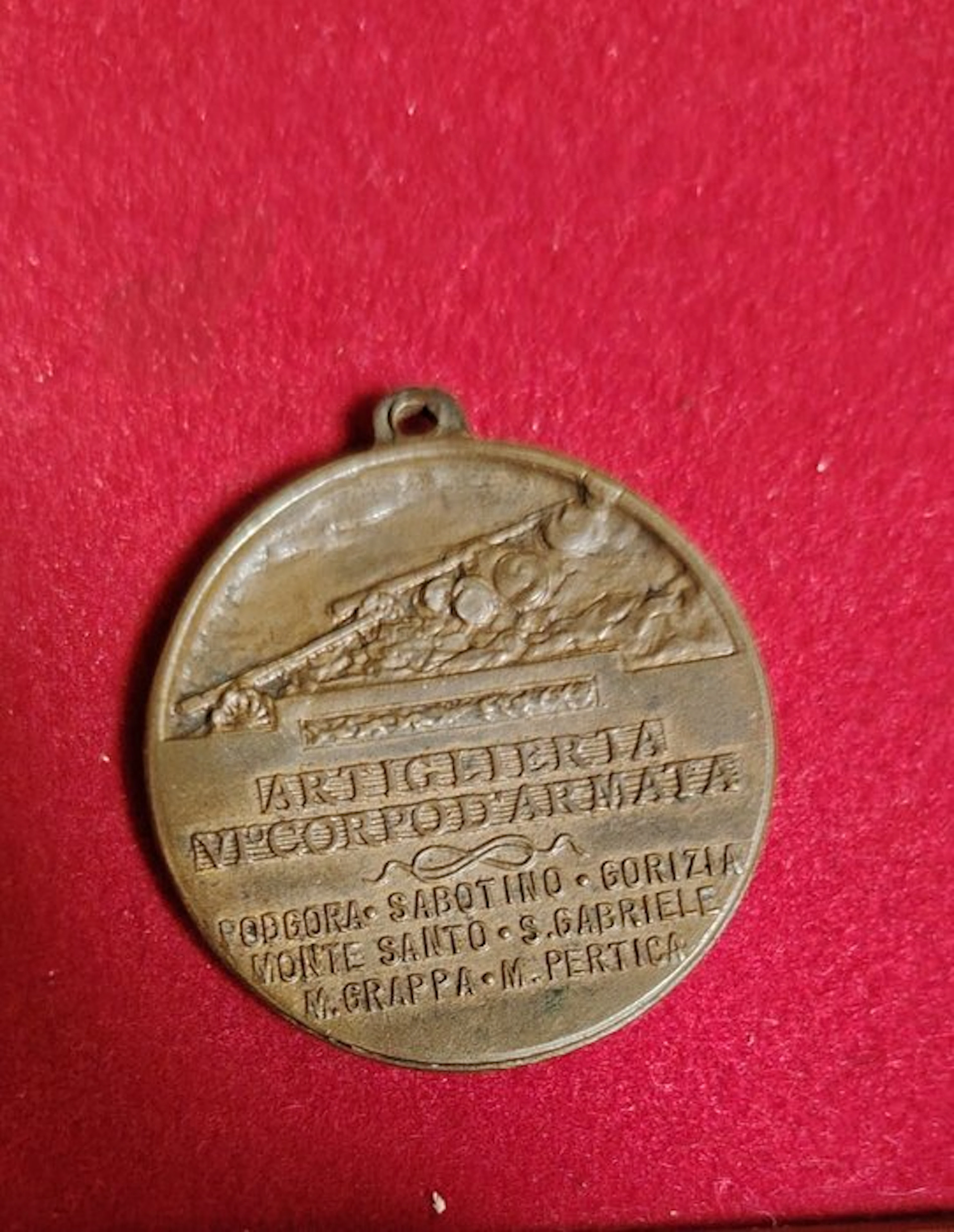 Italy - Artillery - Military medal - Regimental Medal of...