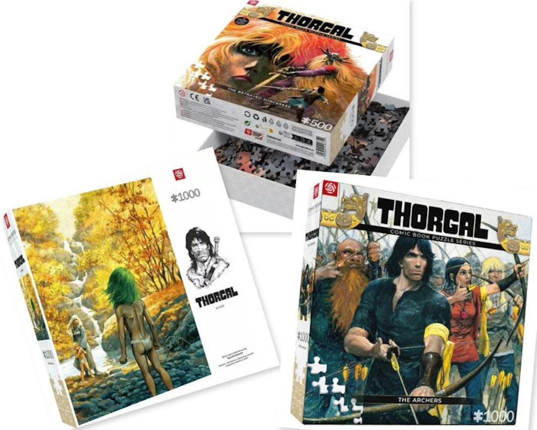 Good Loot - Thorgal - 3 - comic book puzzles - Alinoe /...