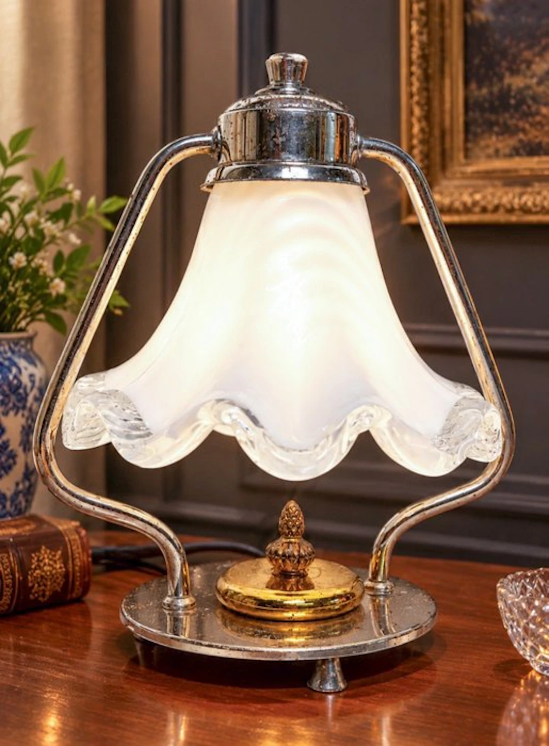 Lamp - Glass, Metal