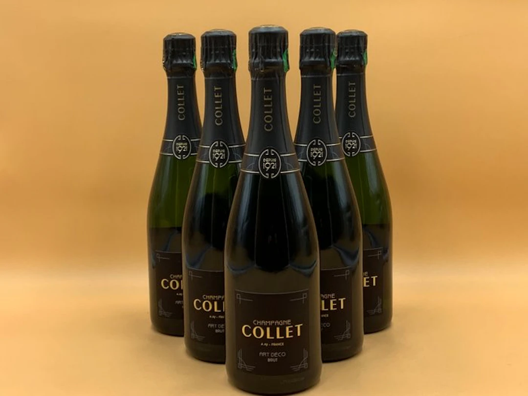 Collet, Brut Art Deco - Champagne Brut - 6 Bottles (0.75L)