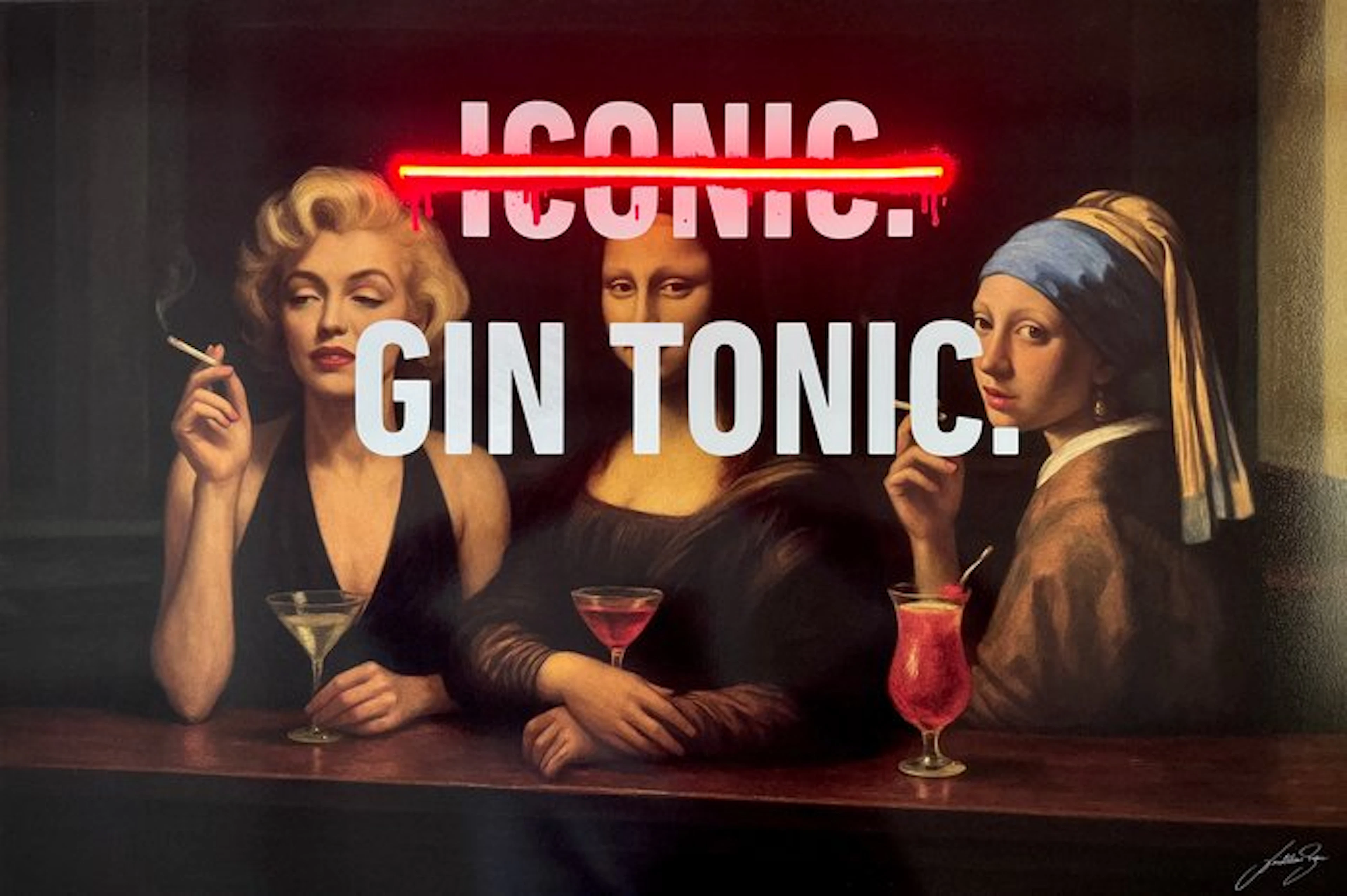 LEDMansion - ICONIC BAR V.1 | Led Wall Artwork