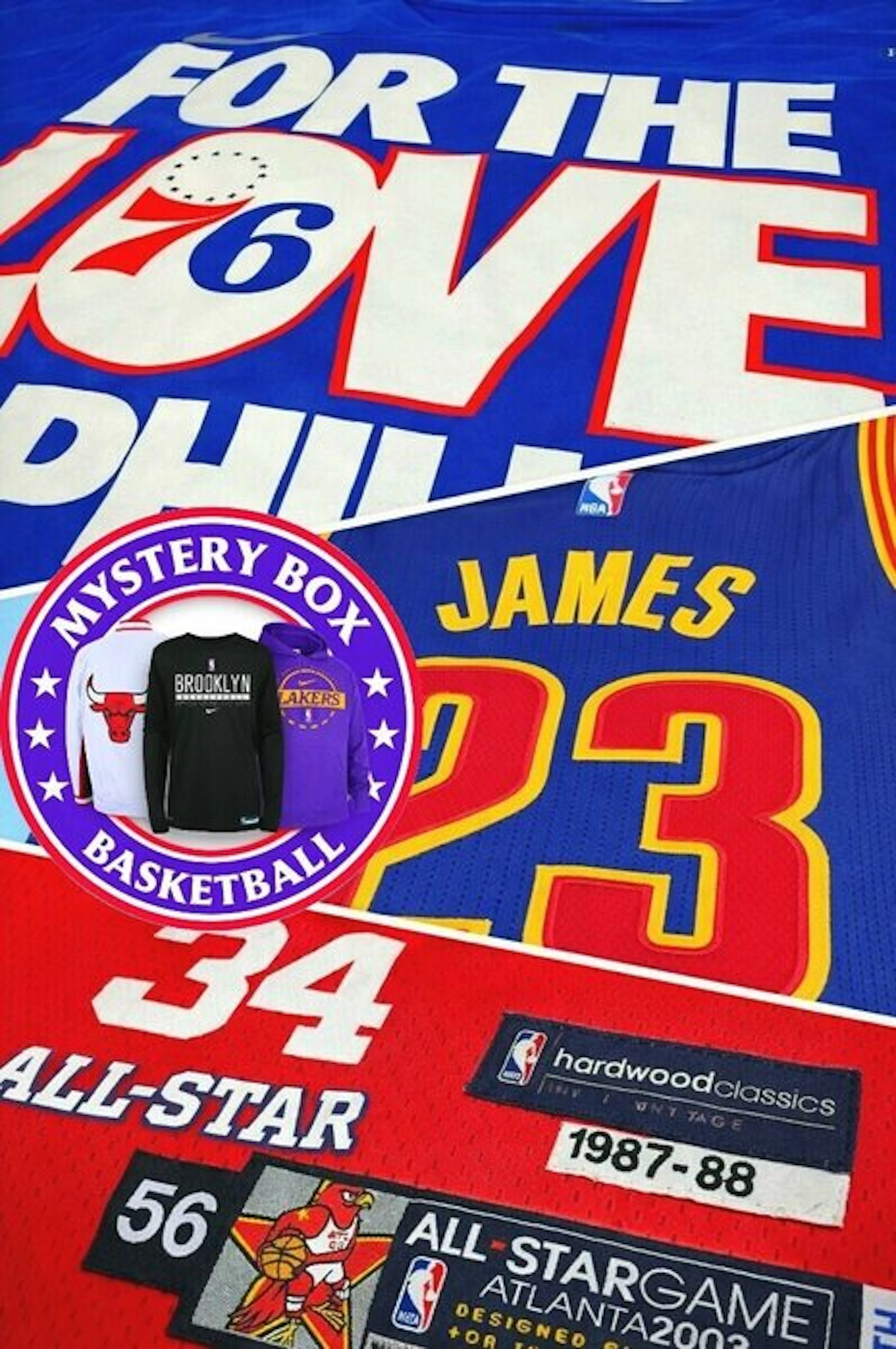 NBA - Memorabilia Germany NBA USED Teamwear Mystery Box - Find LeBron!