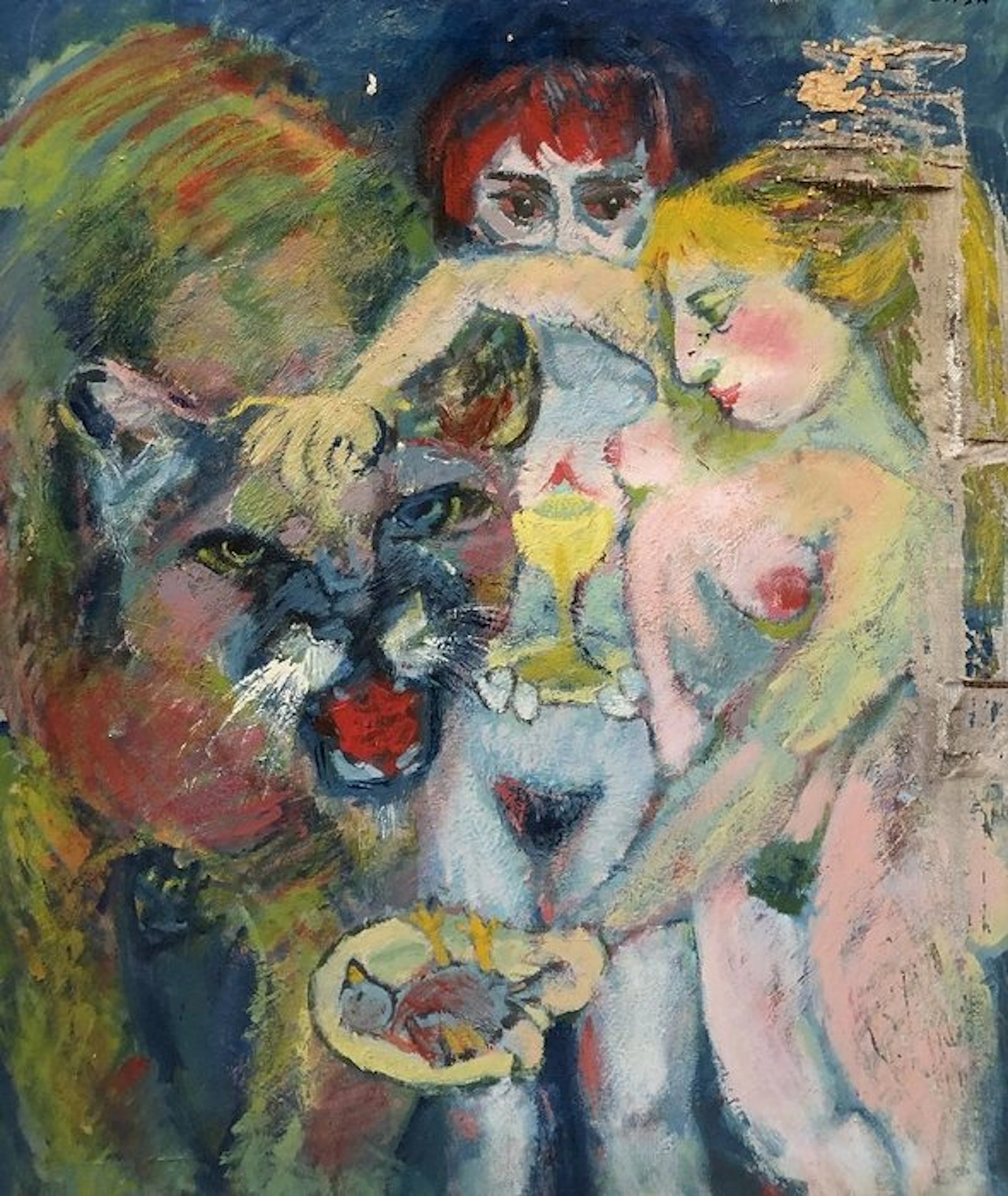 Spanish Naïf School (c. 1970) - The Witches