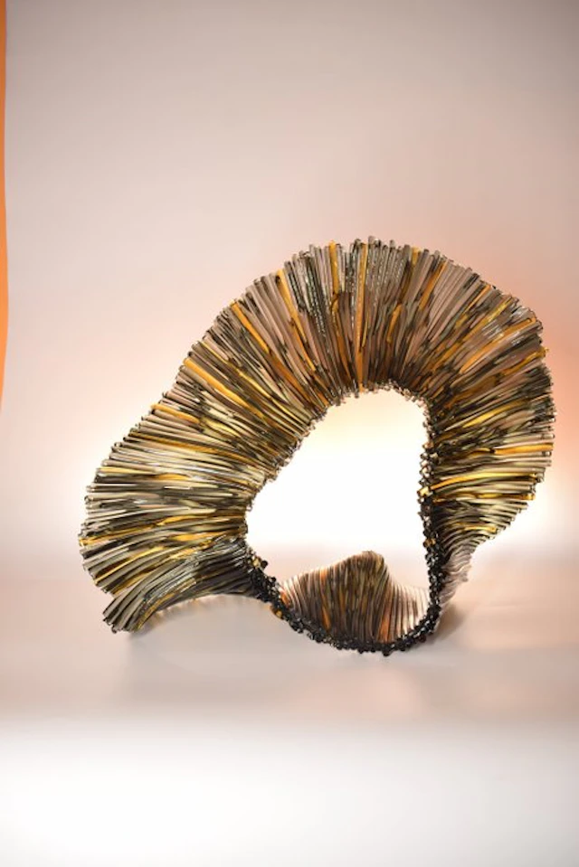 Eros Raffael - Sculpture, Anemone 26A03 - 52 cm - Murano glass - 2025