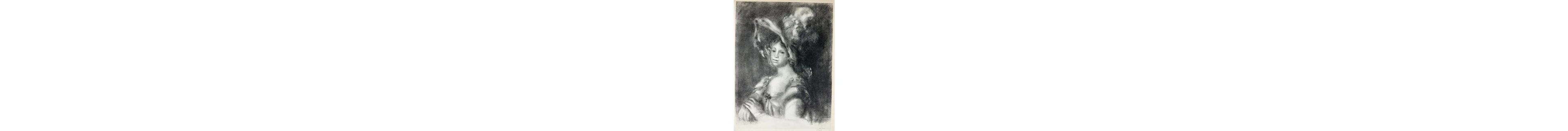 Pierre-Auguste Renoir (1841-1919) - Jeune Femme en Buste