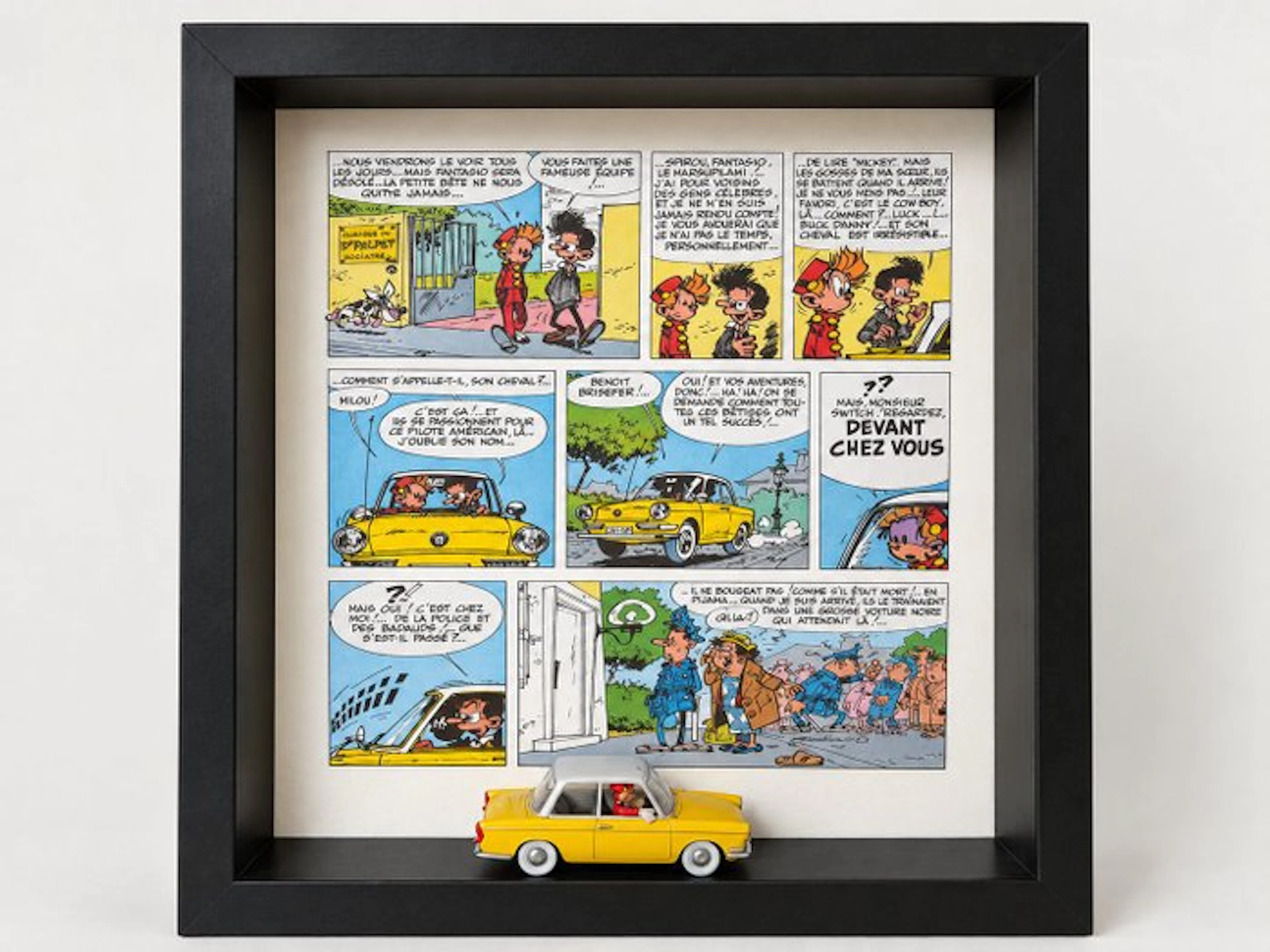 Studio Delu. (1976) - Spirou et Fantasio – La BMW 700
