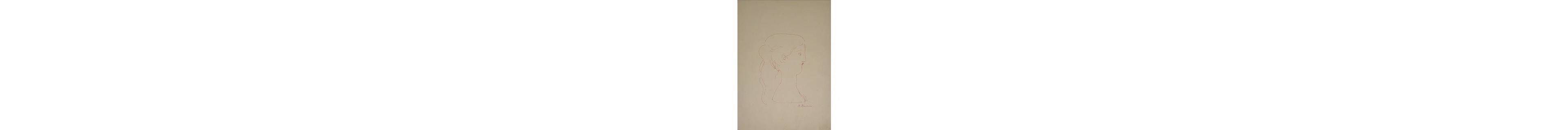 Antonio Bueno (1918-1984) - Profilo di donna