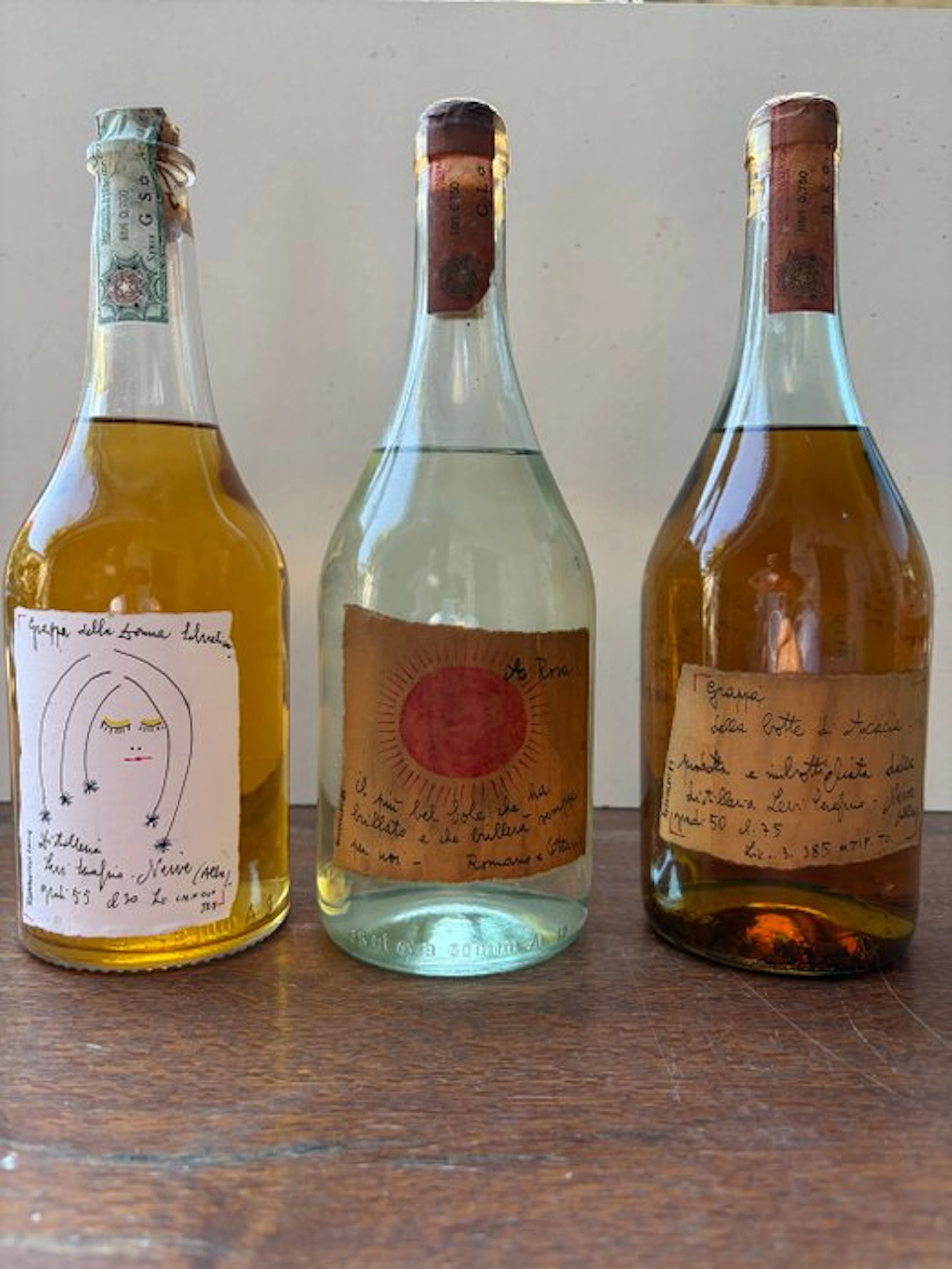 Levi - b. 1987, 1988, 2004 - 75cl, 70cl - 3 bottles
