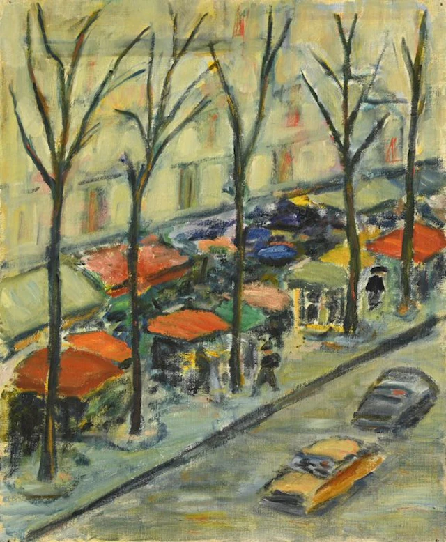 Lyne Seybel (1919-2009) - Paris, le marché