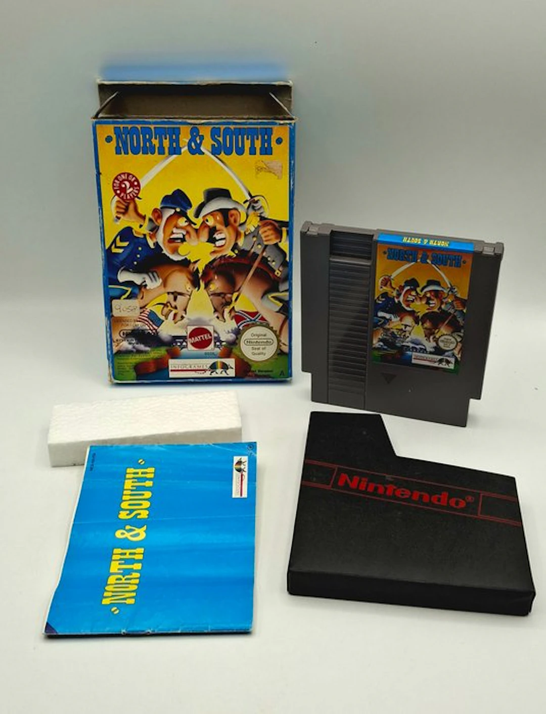 Nintendo - Nes - North & South - Pal A - Mattel - Video game - In original box