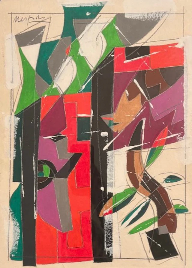 Ugo Nespolo (1941) - Senza titolo