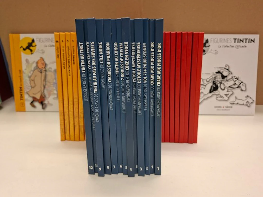 Tintin - Ensemble de 32 albums - 32x C - Various editions