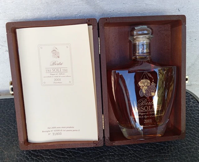 Berta 2001 - Tre Soli Tre Grappa - b. 2009 - 70cl