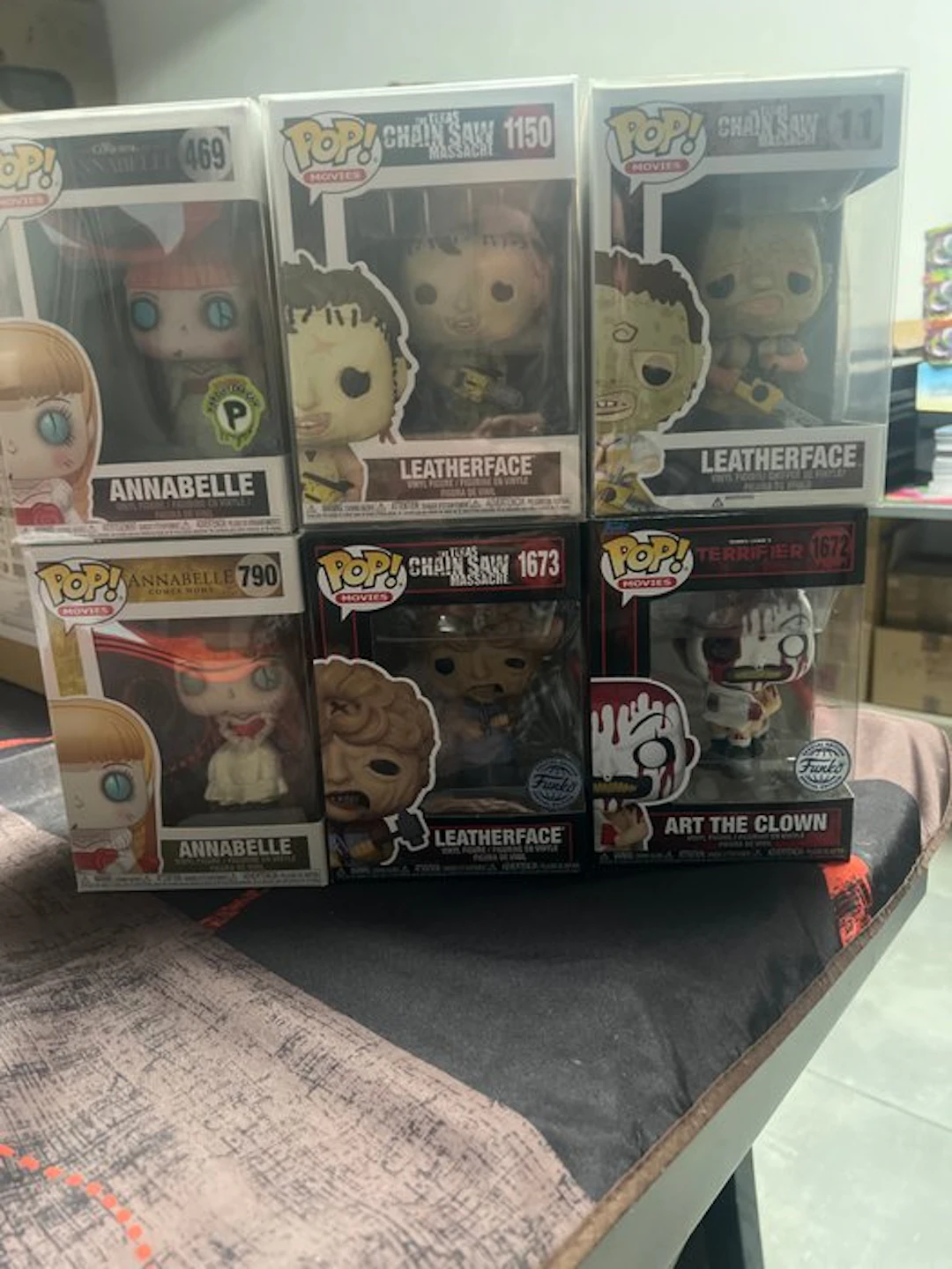 Funko - Funko Pop Annabelle; Leatherface; Art the Clown - 2020+ - U.S.