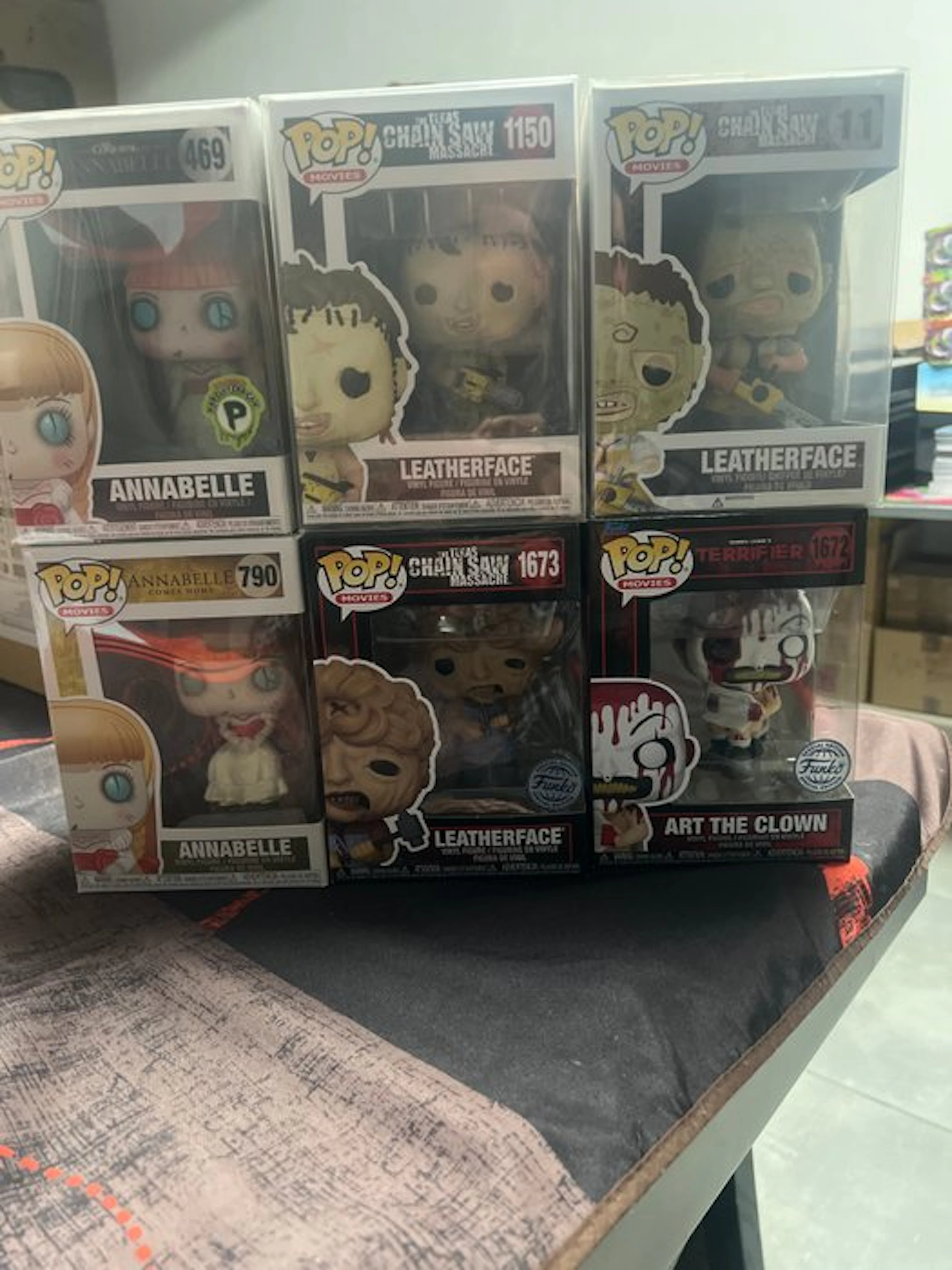 Funko - Funko Pop Annabelle; Leatherface; Art the Clown - 2020+ - U.S.