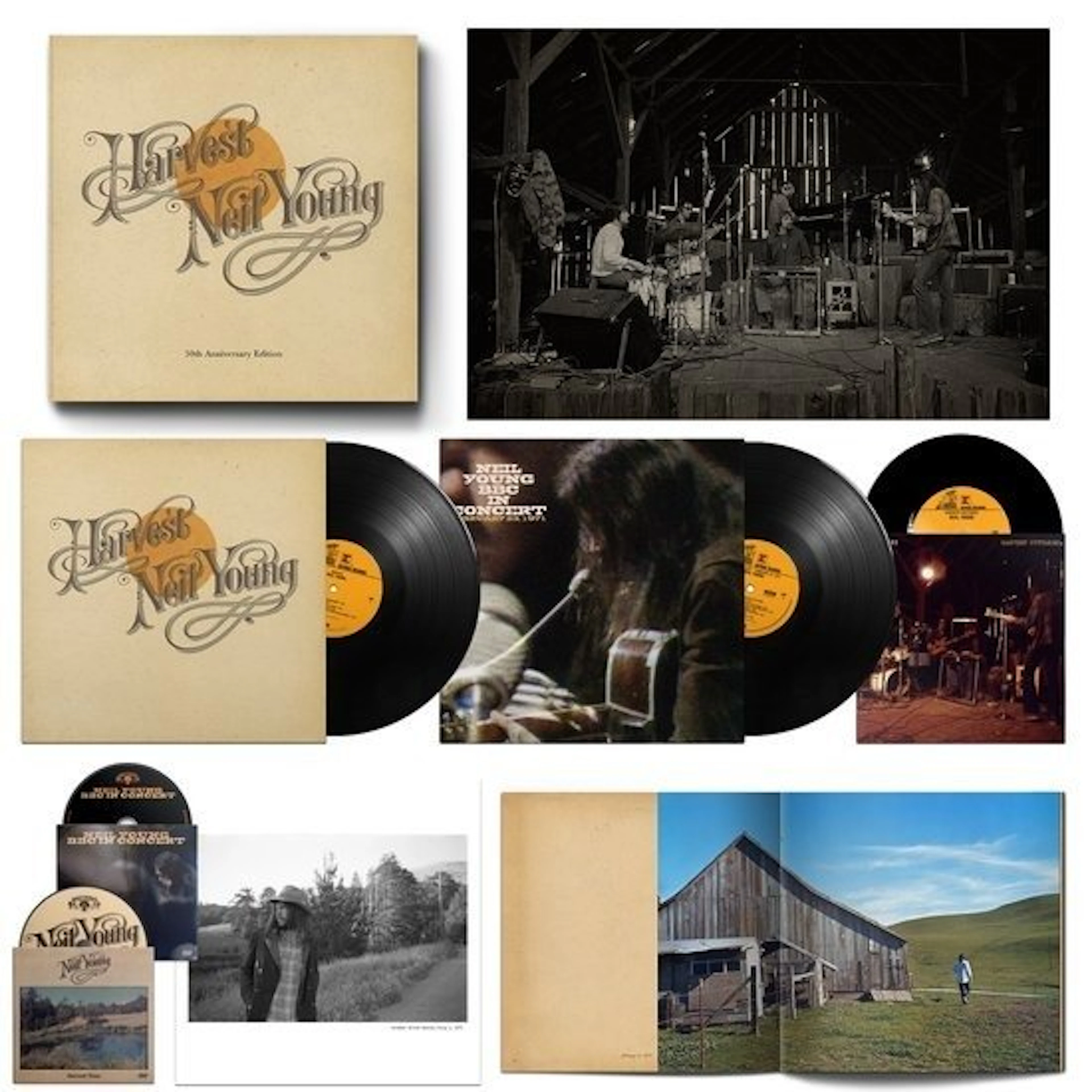 Neil Young - Harvest (50th Anniversary Edition) (2LP + 7...