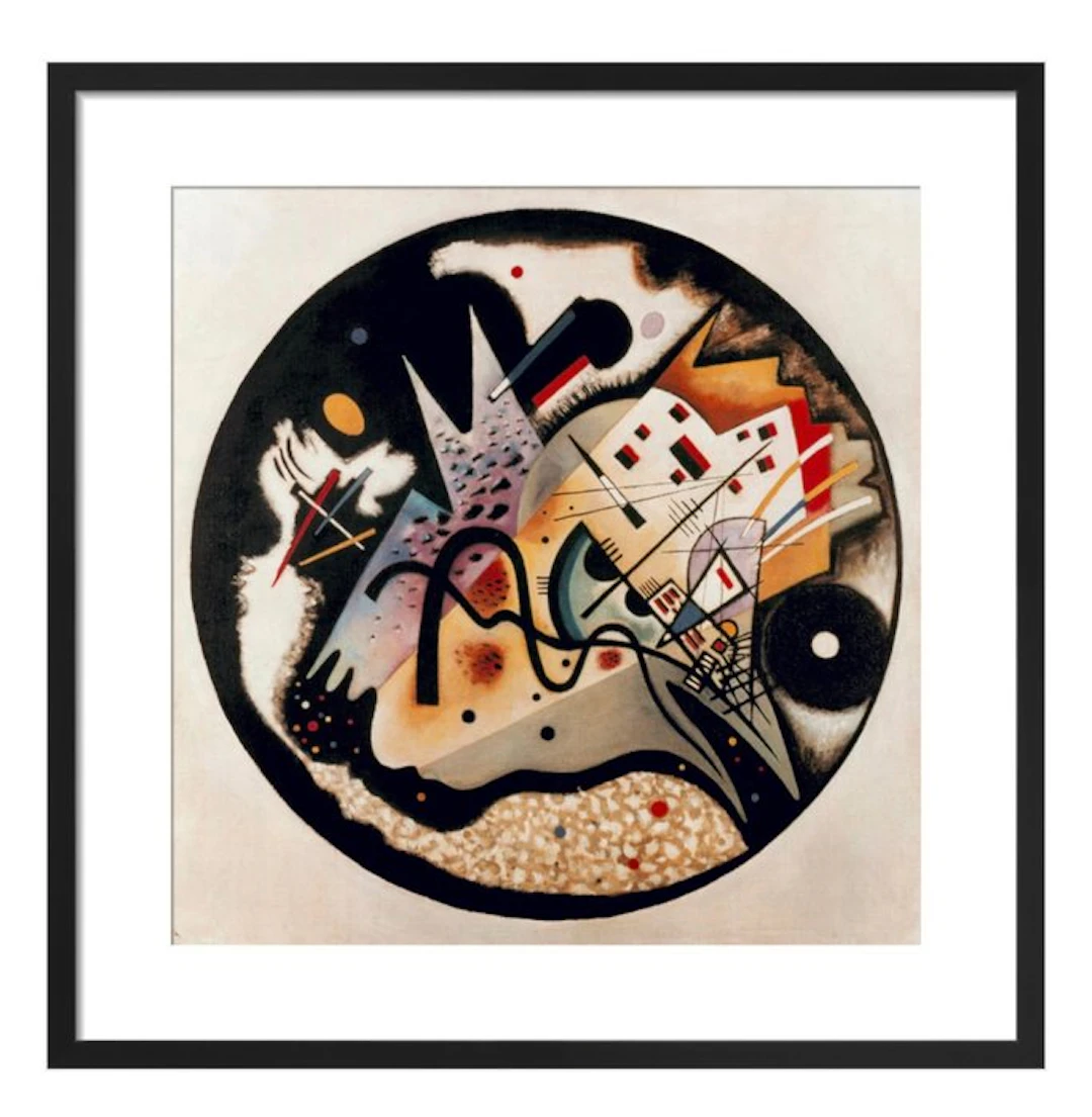 Wassily Kandinsky (1866-1944) - “In the Black Circle (Dans le Cercle Noir)