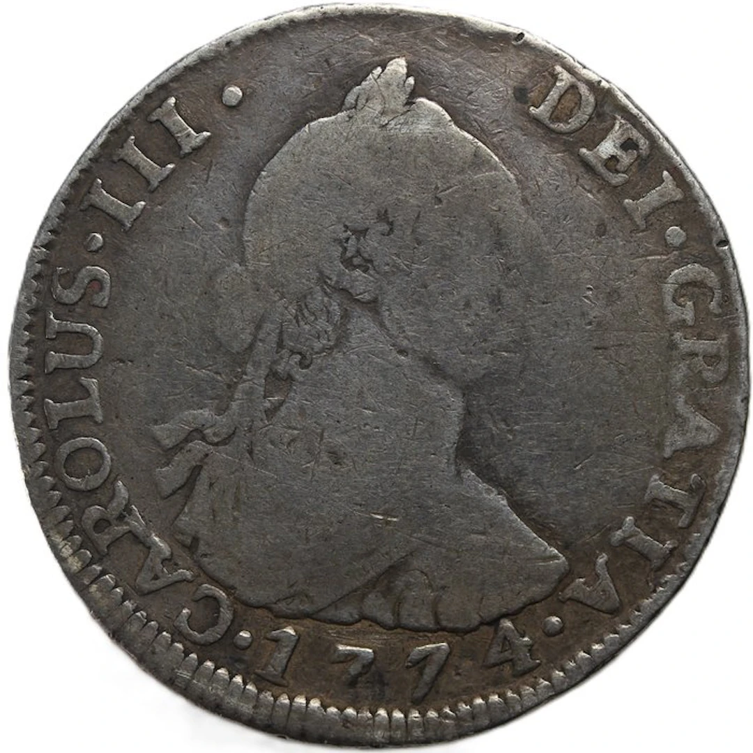 Spain. Carlos III. 4 Reales 1774 Potosí JR (No reserve price)
