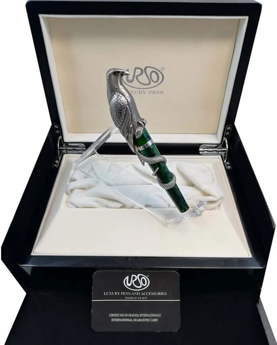 Urso - Fountain pen ball Falco in sterling silver - Fountain pen