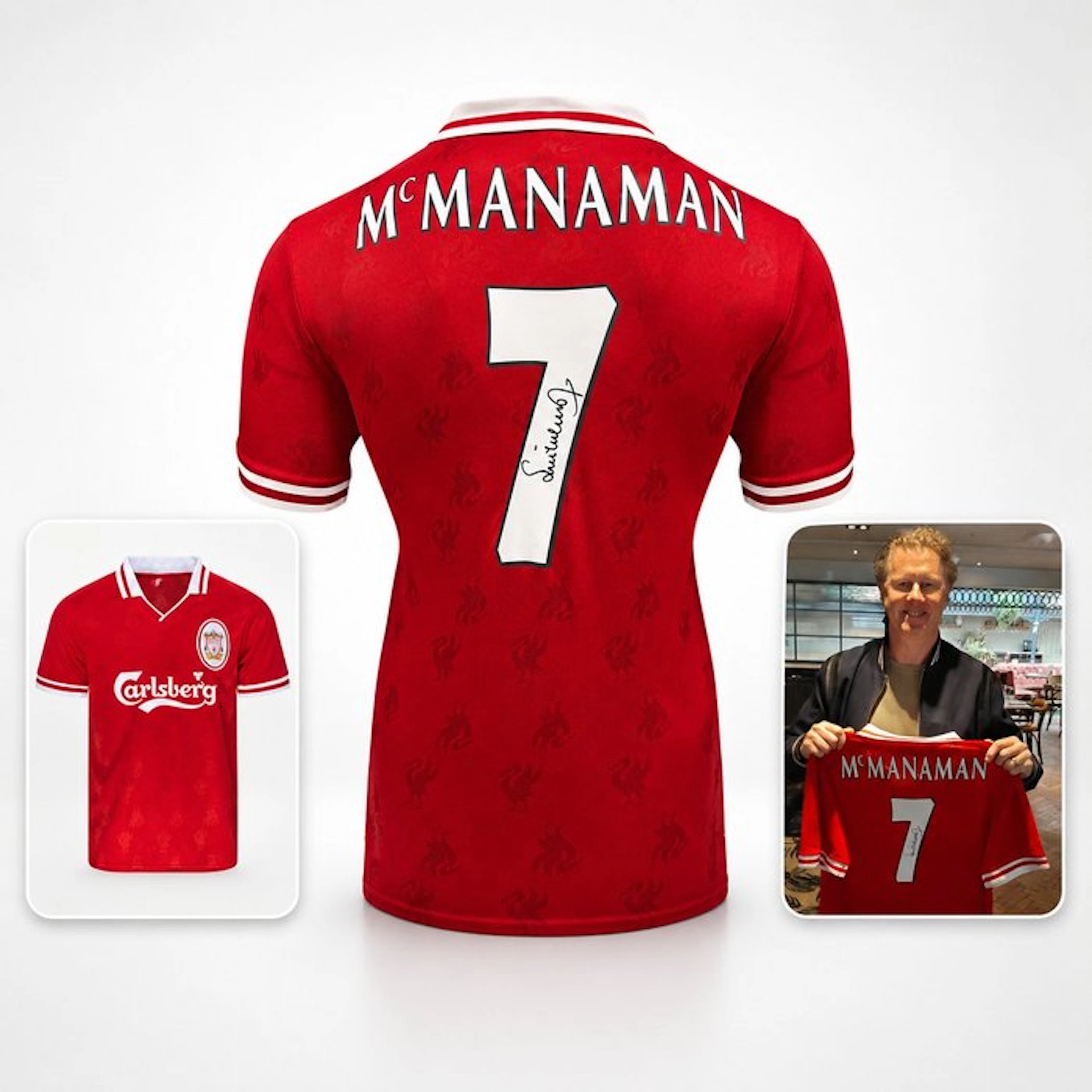Liverpool - Premier League - Steve McManaman - Football jersey
