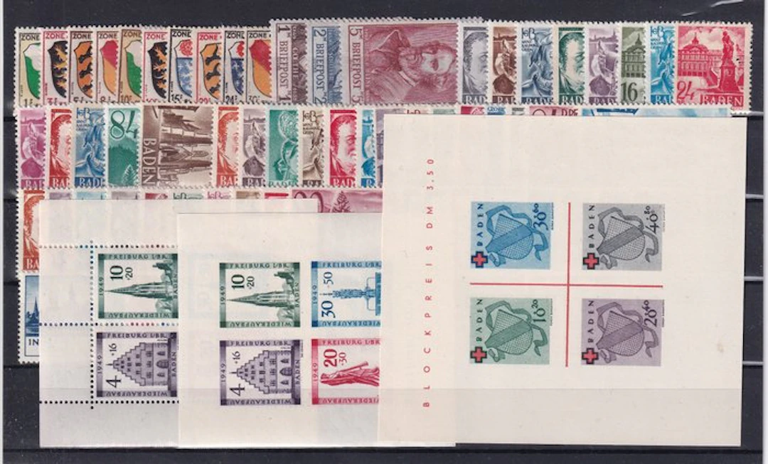 Allied Occupation - Germany (French zone) 1945/1949 - General issues and Baden.