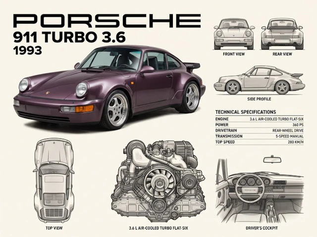 Shmidt.Art - Porsche - Porsche 911 Turbo 3.6 1993 - 1990s